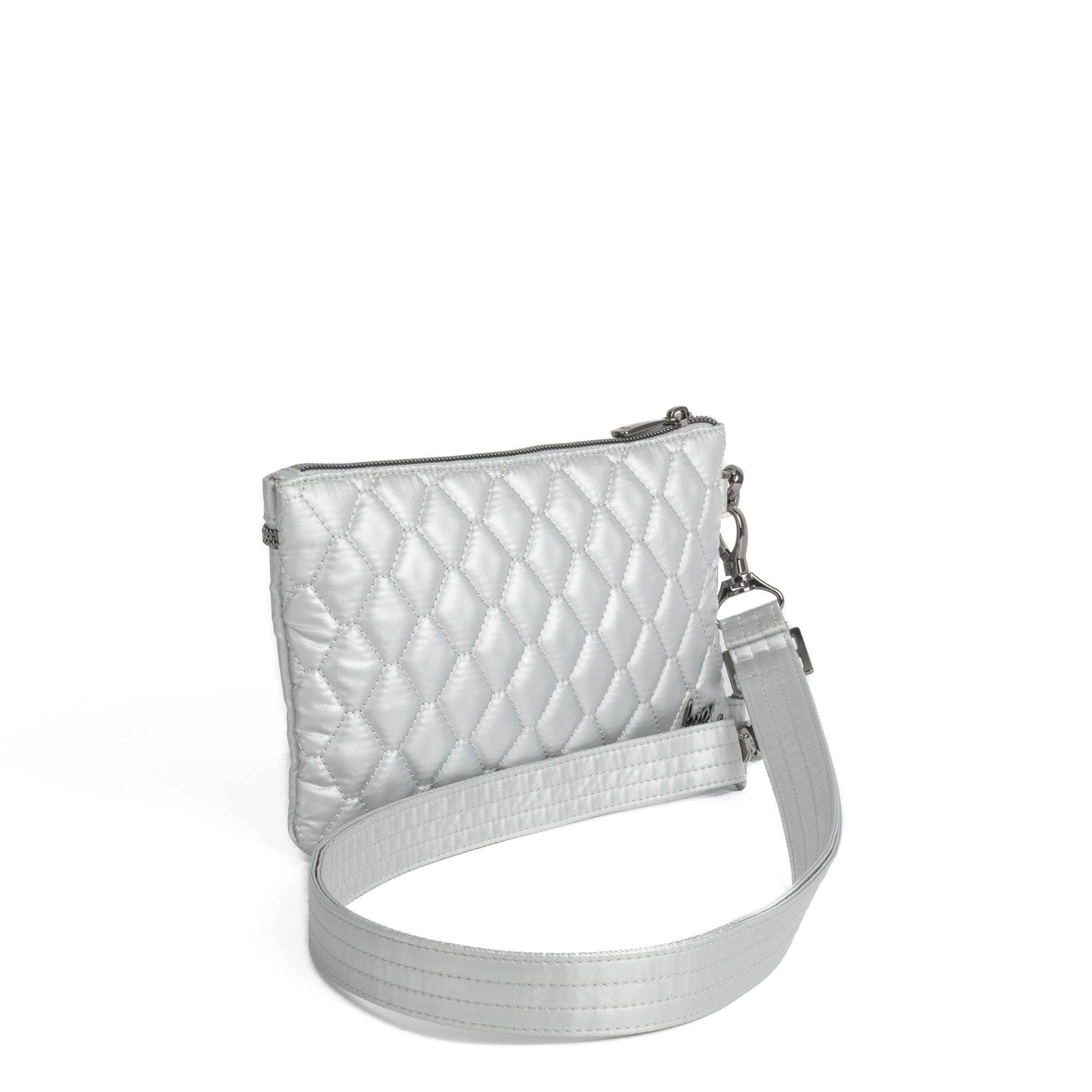 Peekaboo 2 Convertible Crossbody Bag - METALLIC SILVER - Peekaboo2Crossbody_MetallicSilver_02