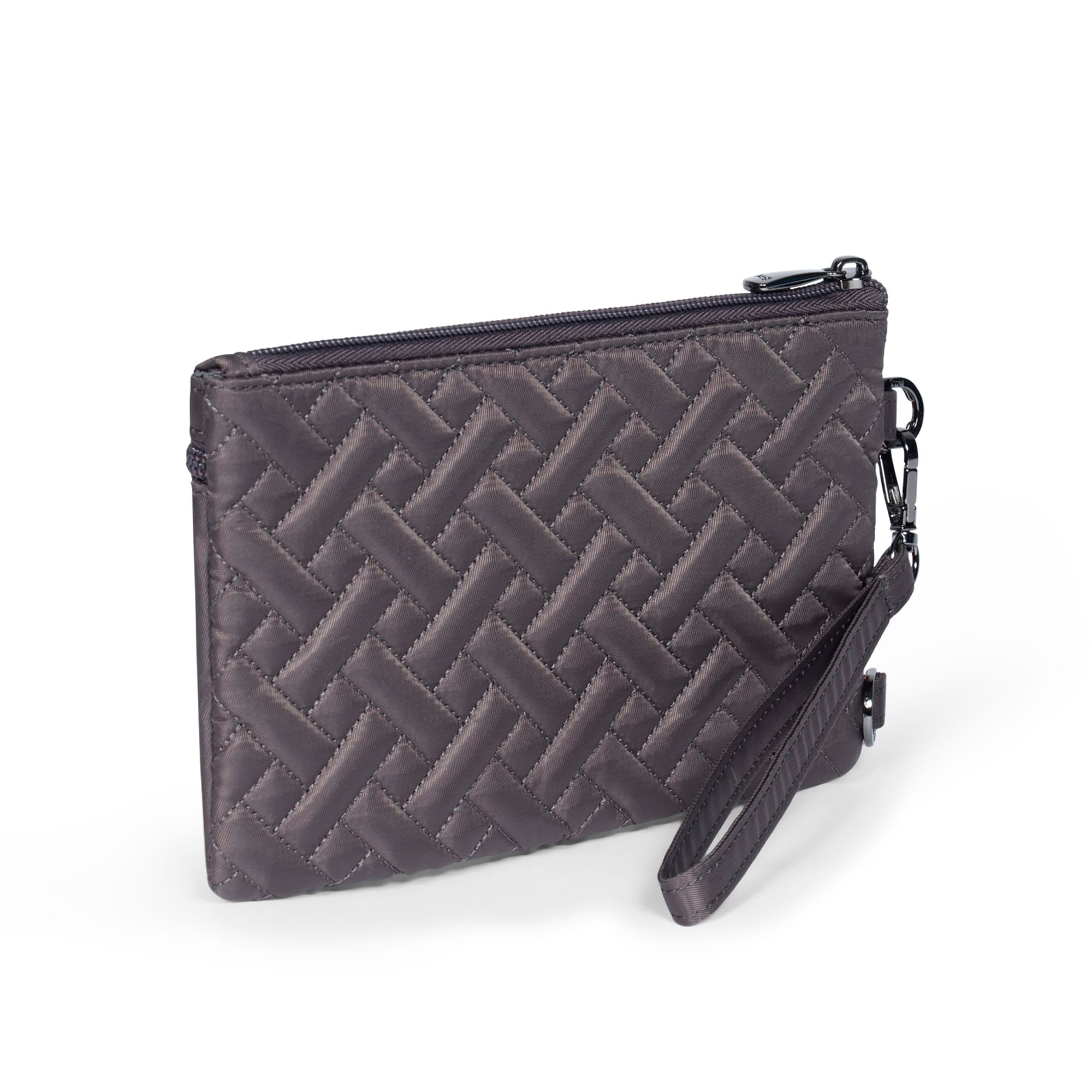 Peekaboo Convertible Crossbody Bag - GUNMETAL GREY - PeekabooPouch_GunmetalGrey_02