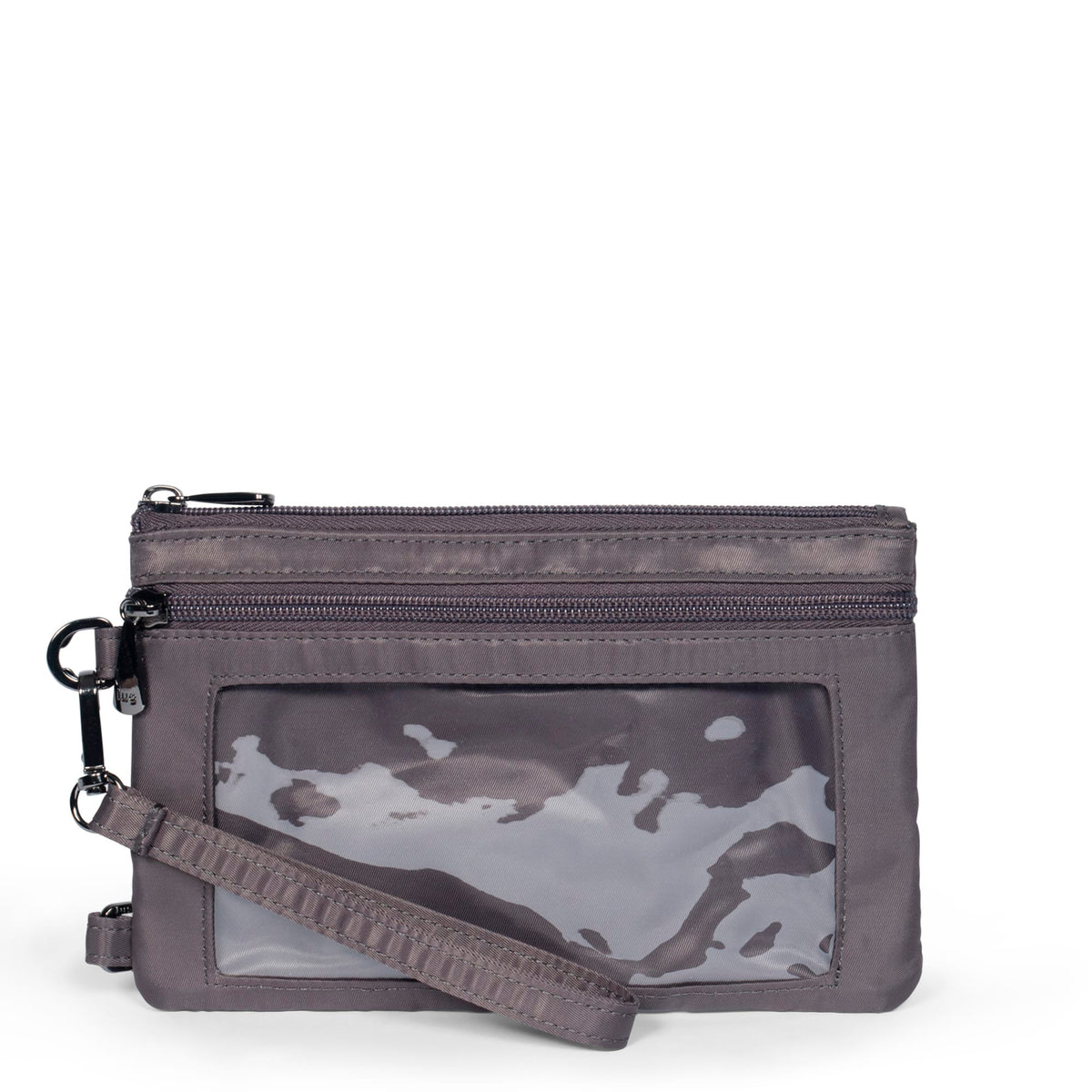 Peekaboo Convertible Crossbody Bag - GUNMETAL GREY - PeekabooPouch_GunmetalGrey_04