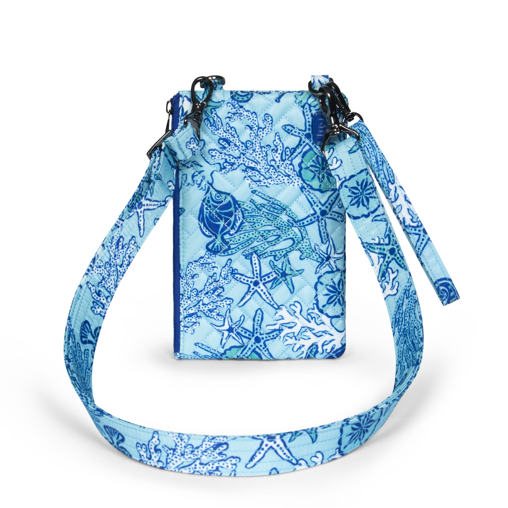 Peekaboo Convertible Crossbody Bag - SEALIFE BLUE - PeekabooPouch_SealifeBlue_01a