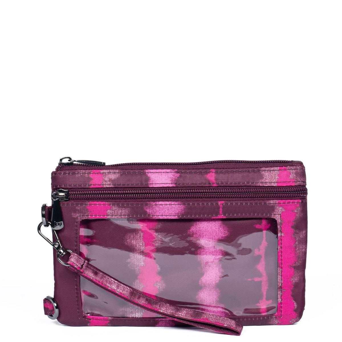 Peekaboo Convertible Wristlet Pouch - SHIBORI WINE - PeekabooPouch_ShiboriWine_04_899b6d58-6a4e-4ffe-a2db-e64ec8dbca65