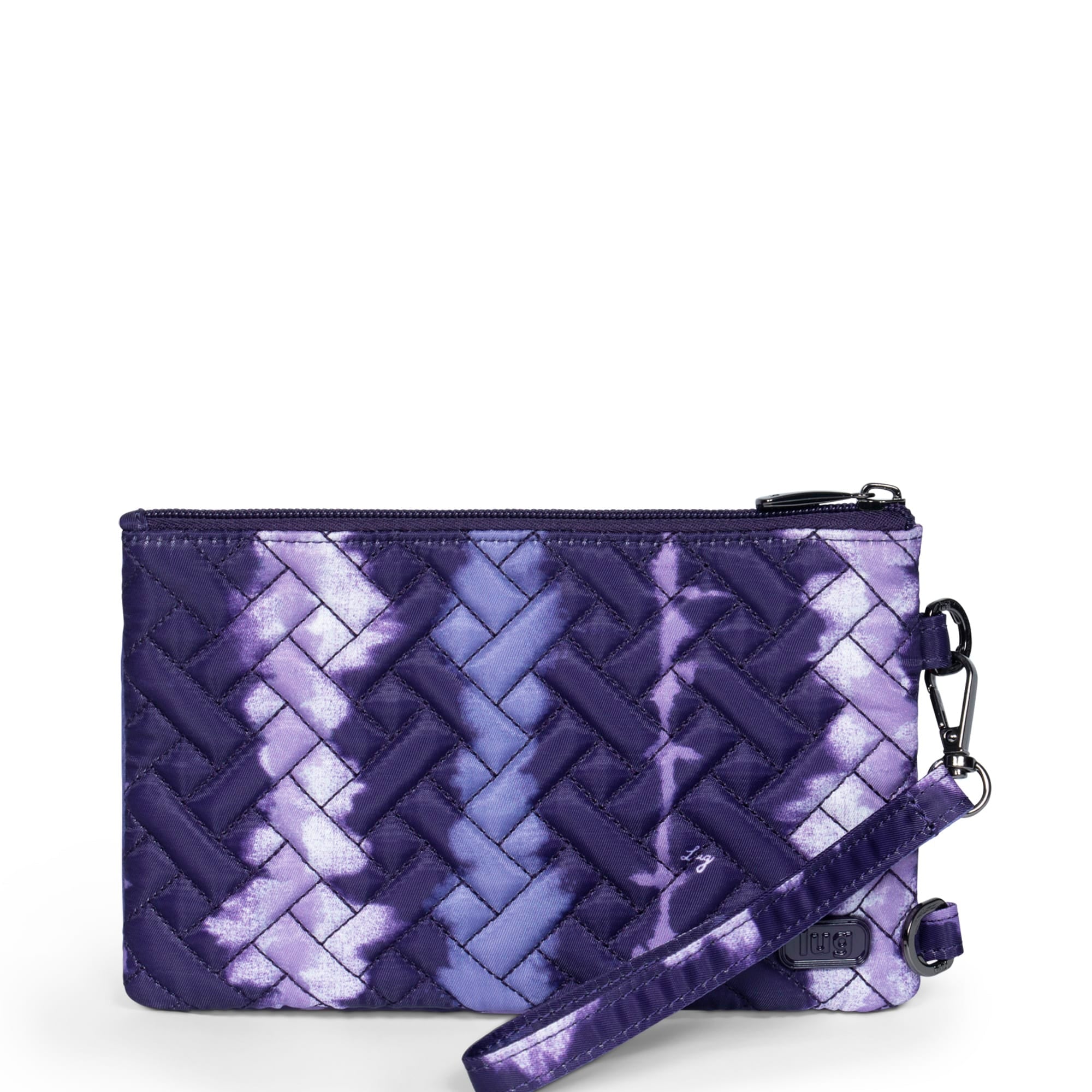 Peekaboo Convertible Crossbody Bag - SHIBORI PURPLE - PeekabooPouch_ShirboriPurple_01