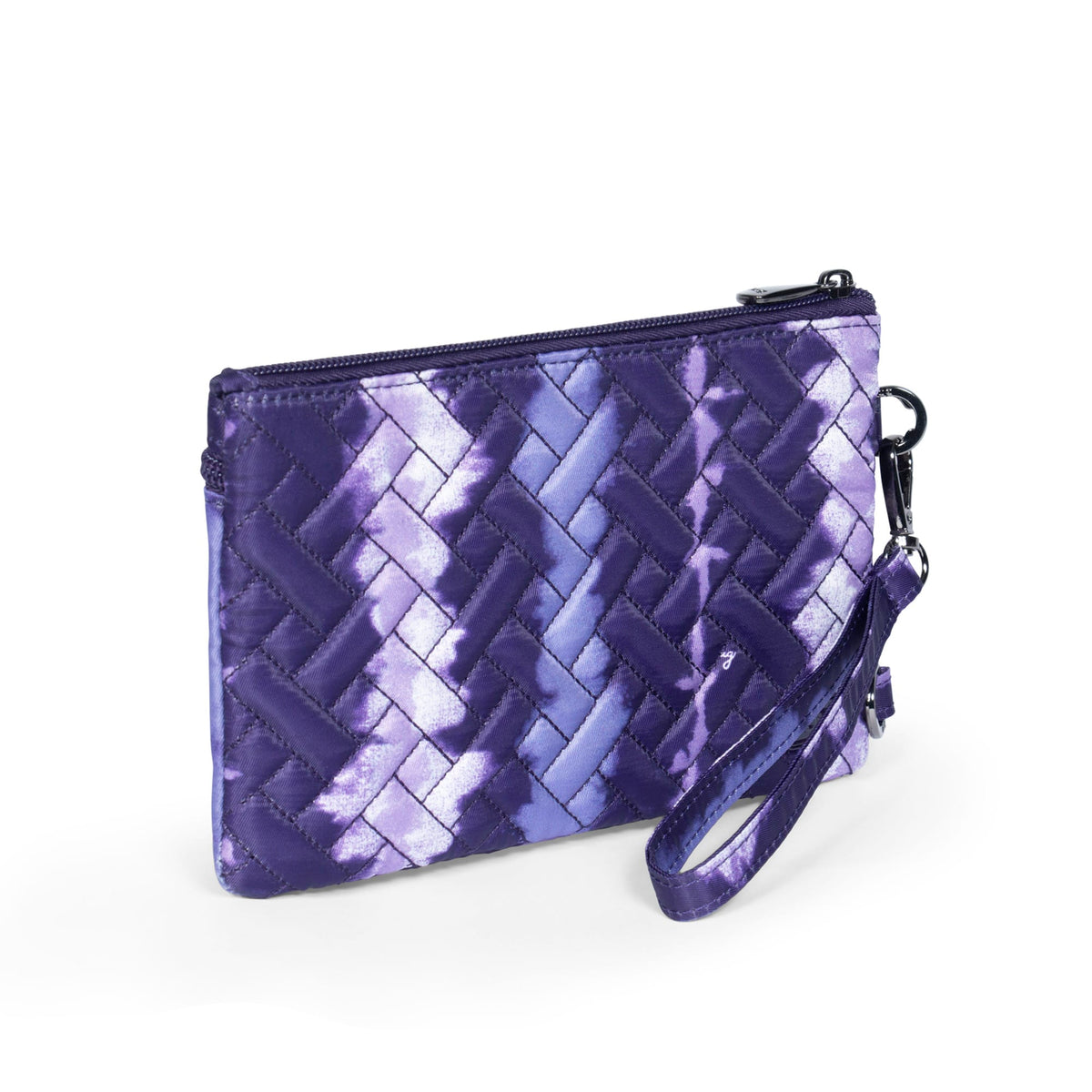 Peekaboo Convertible Crossbody Bag - SHIBORI PURPLE - PeekabooPouch_ShirboriPurple_02