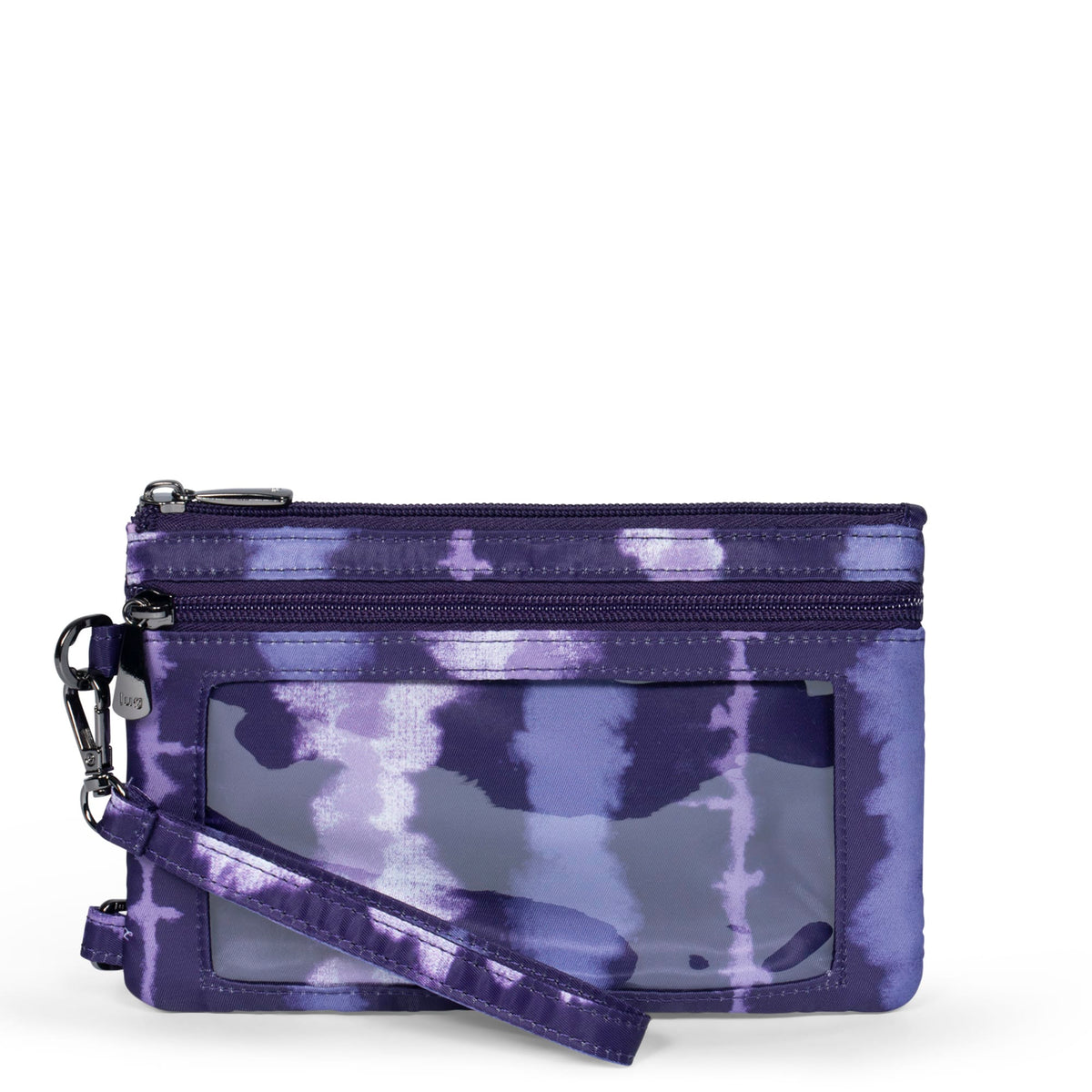 Peekaboo Convertible Crossbody Bag - SHIBORI PURPLE - PeekabooPouch_ShirboriPurple_04