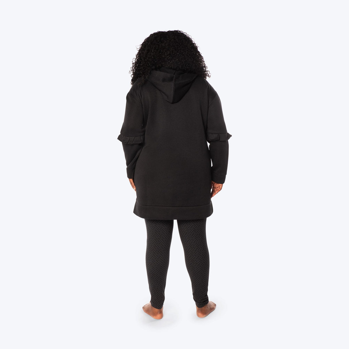 Peekaboo Sweater Fleece Tunic&amp;nbsp;Hoodie