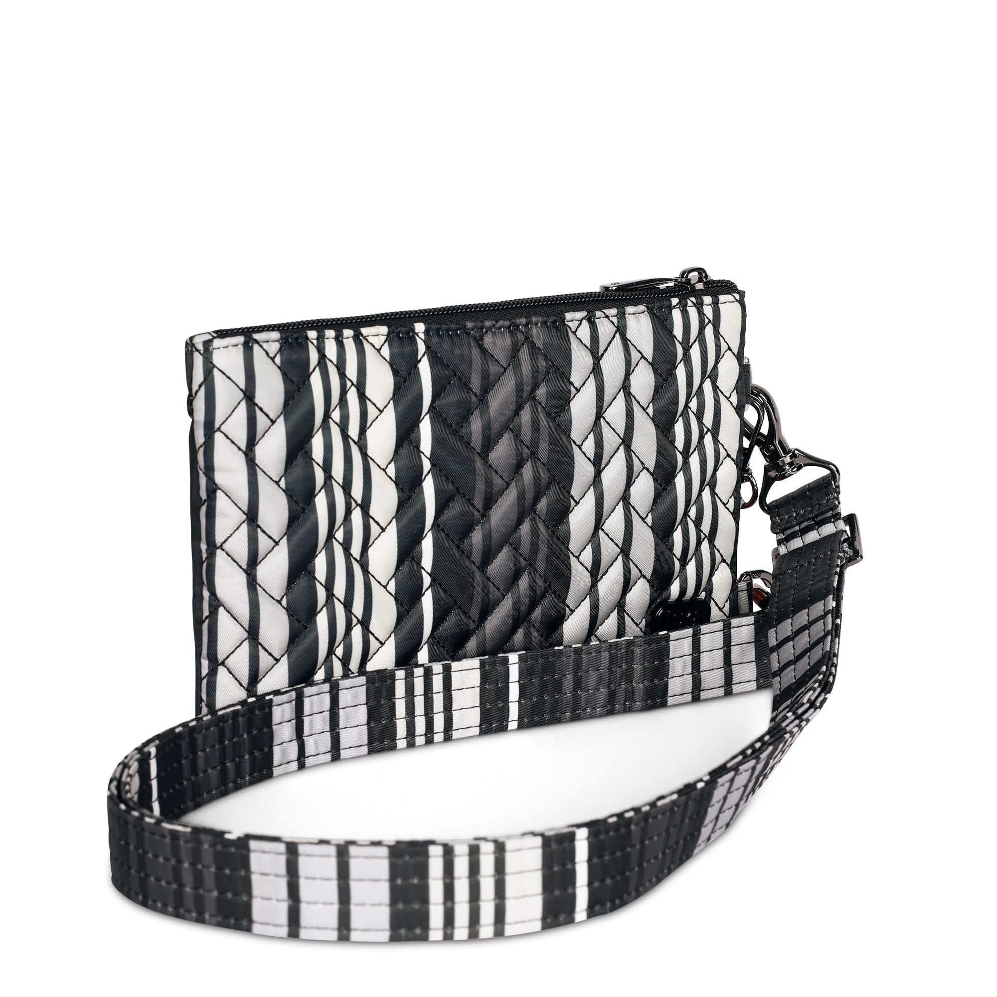 Peekaboo Convertible Crossbody Bag - LOVE STRIPE BLACK - Peekaboo_Crossbody_LoveStripeBlack_02