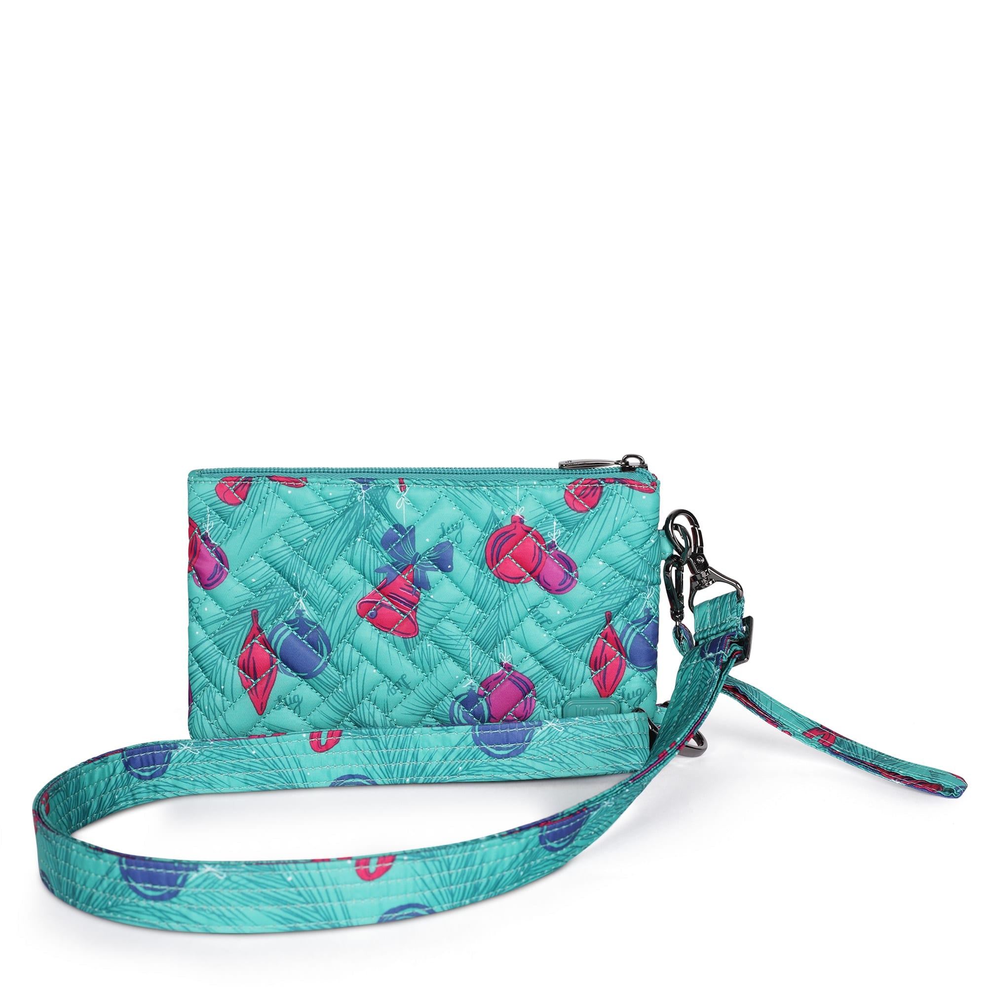 Peekaboo Convertible Crossbody Bag - PINE ORMAMENTS TEAL - Peekaboo_Crossbody_PineOrnaments_01