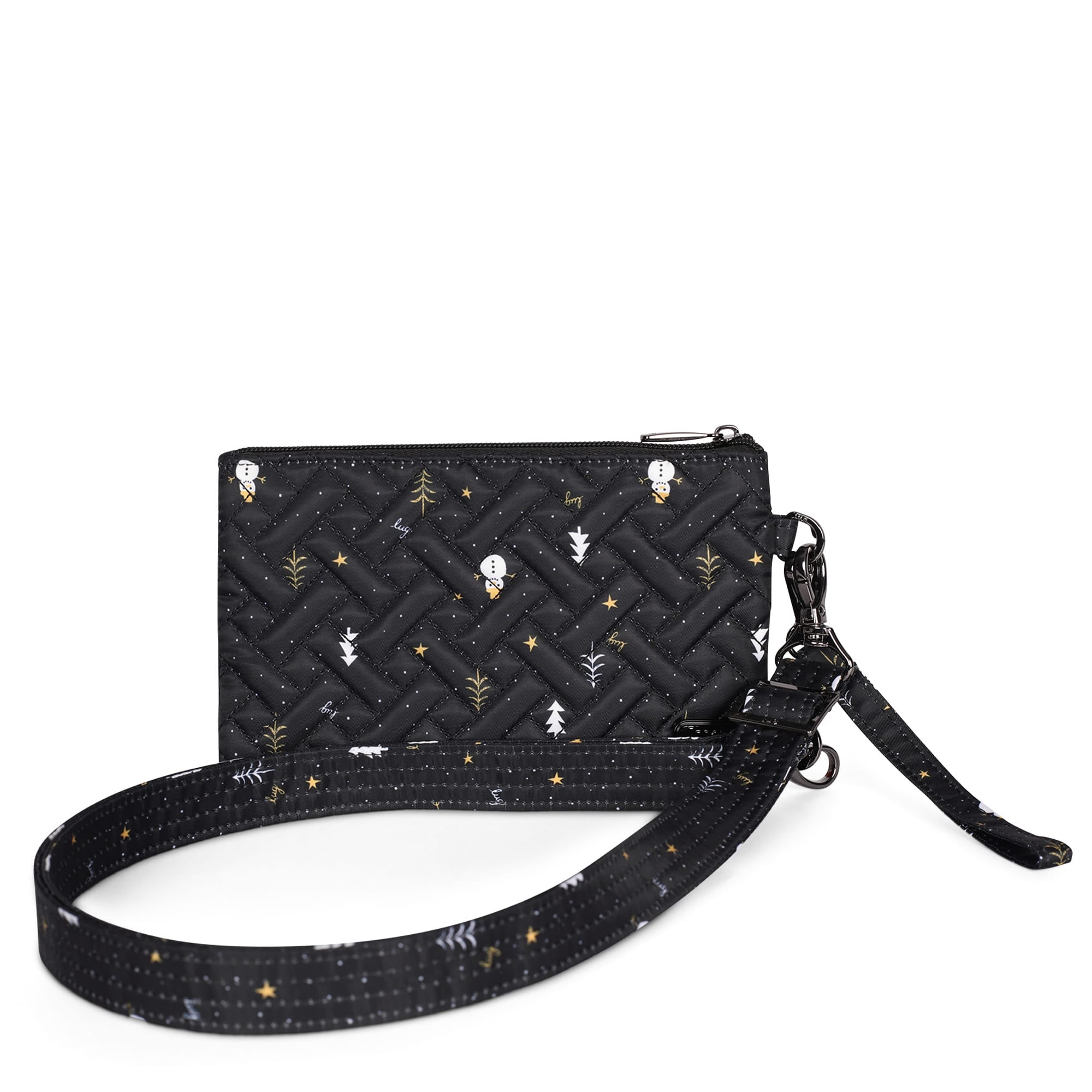 Peekaboo Convertible Crossbody Bag - SNOWMAN TREES - Peekaboo_Crossbody_SnowmanTrees_01