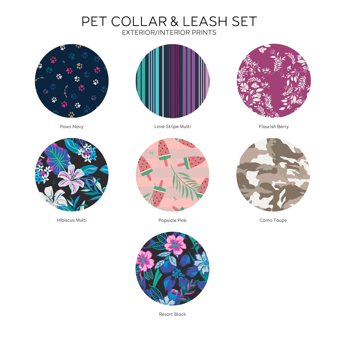 Fetch Pet Collar and Leash Set