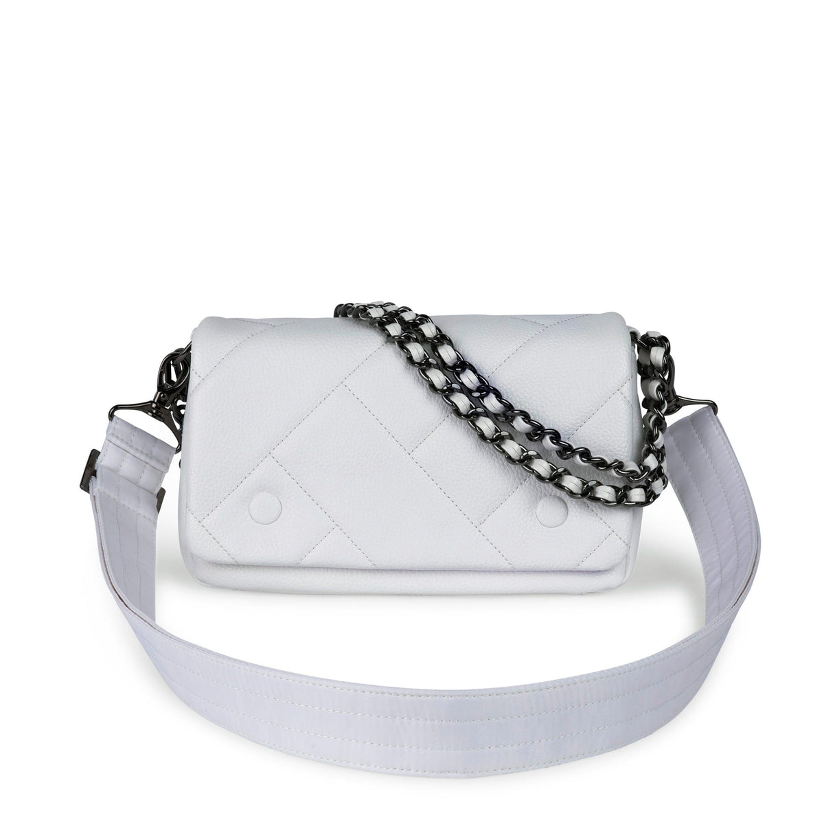 Chanel Chain Around Messenger Calfskin Crossbody Bag Navy Blue