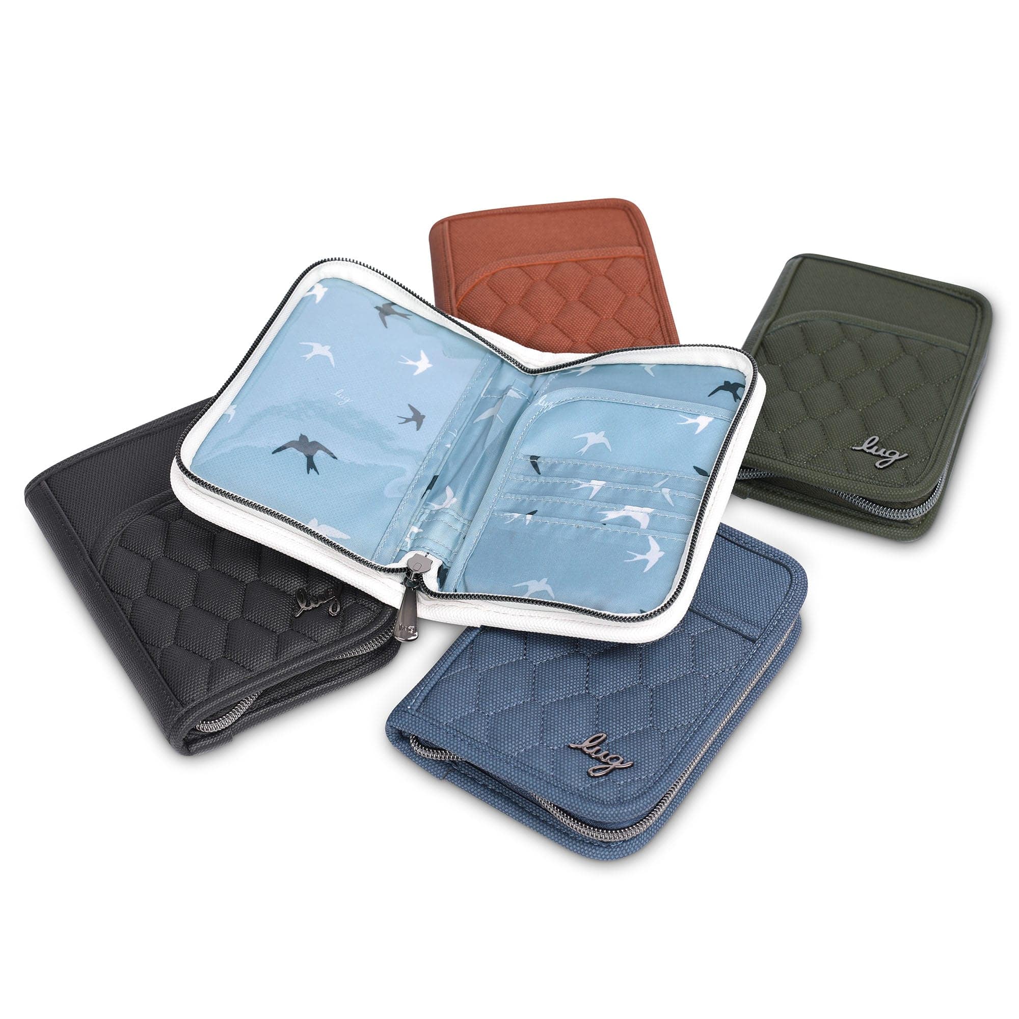 Pilot Matte Luxe VL Passport Wallet - - PilotMatteLuxe_Group_01