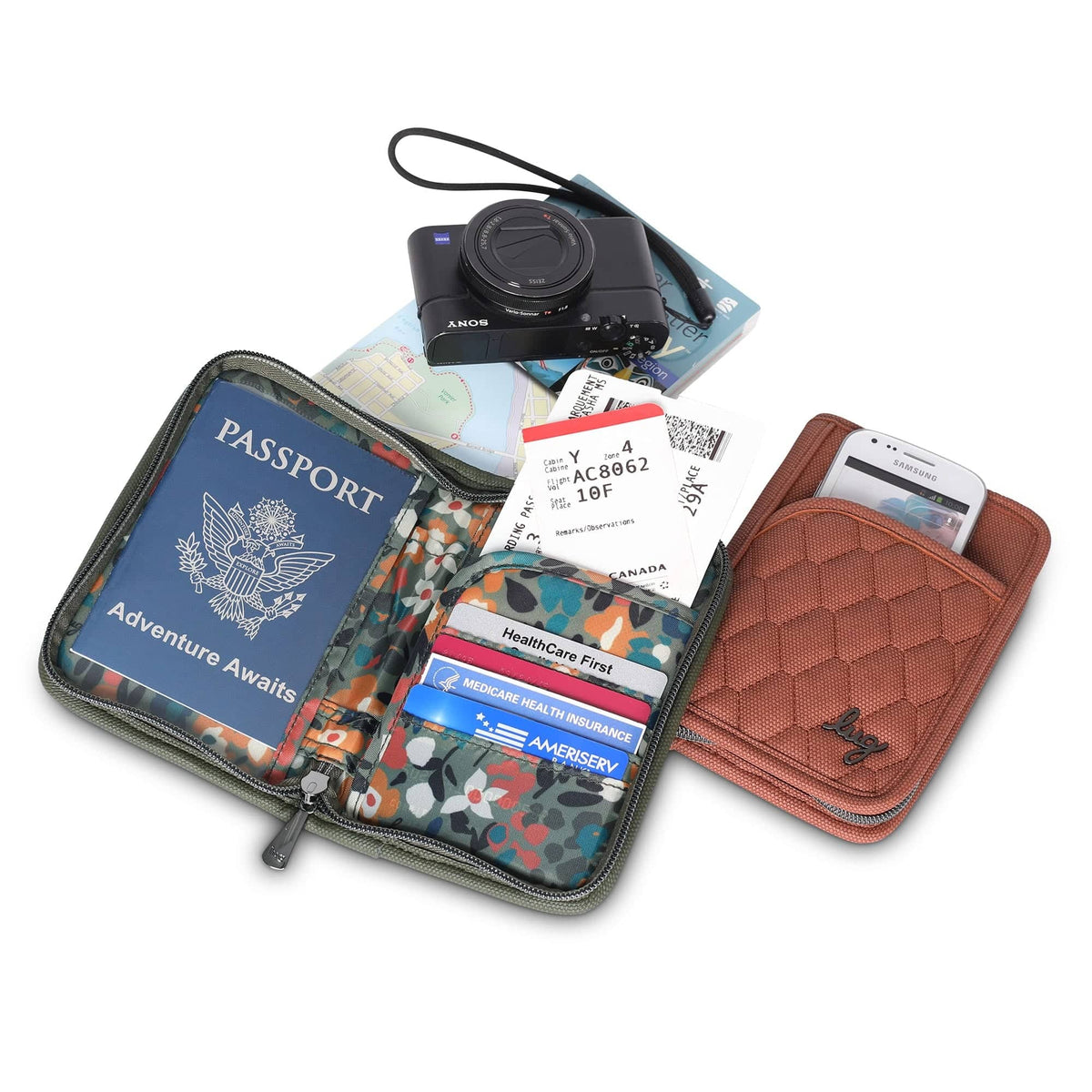 Adventure Awaits Travel Wallet