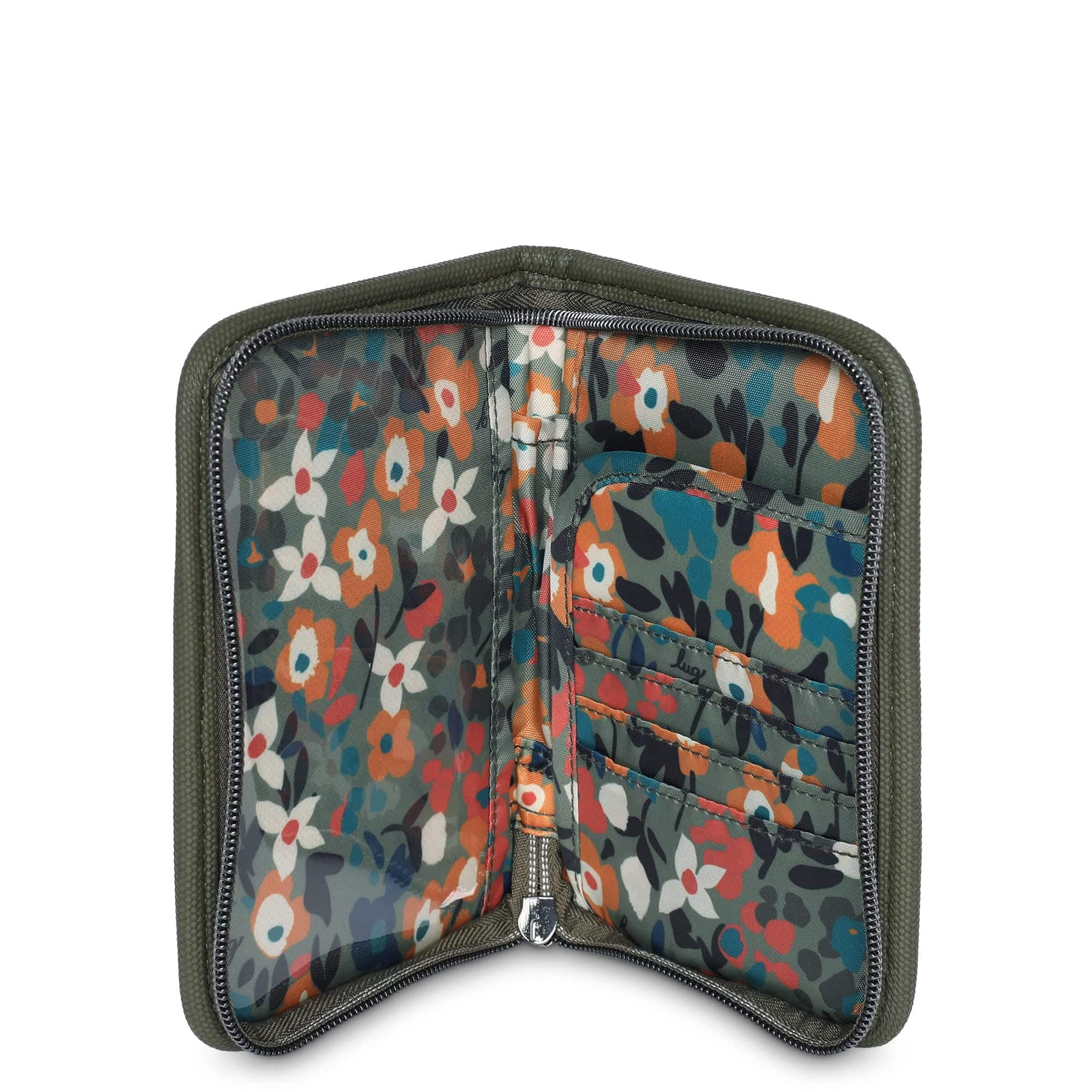 Pilot Matte Luxe VL Passport Wallet - OLIVE - PilotMatteLuxe_MatteVL_OliveGreen_05