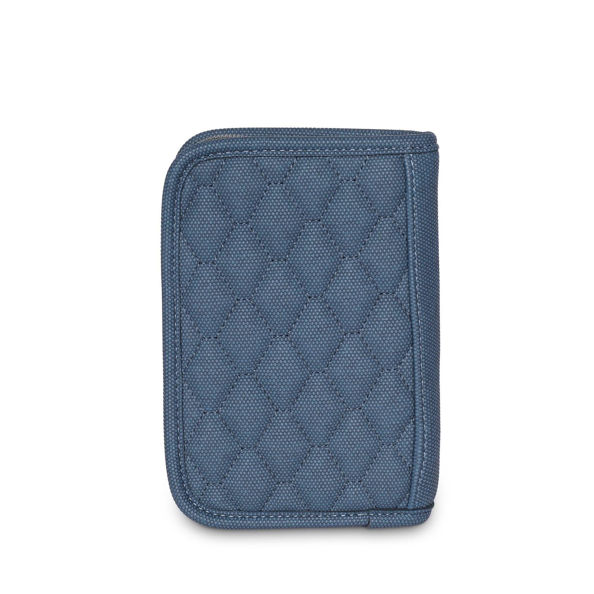Pilot Matte Luxe VL Passport Wallet - SLATE BLUE - PilotMatteLuxe_MatteVL_SlateBlue_04