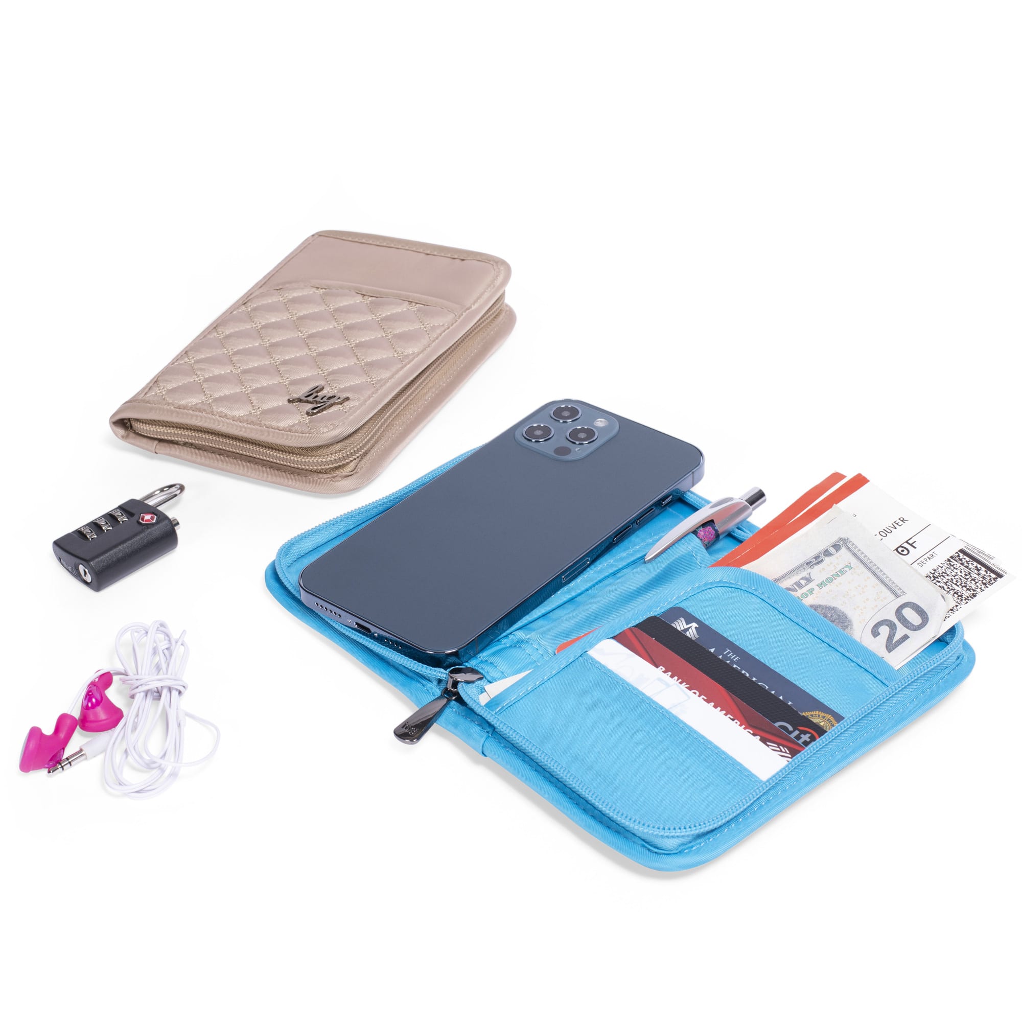 Pilot Passport Wallet - - Pilot_PawsNavy_01