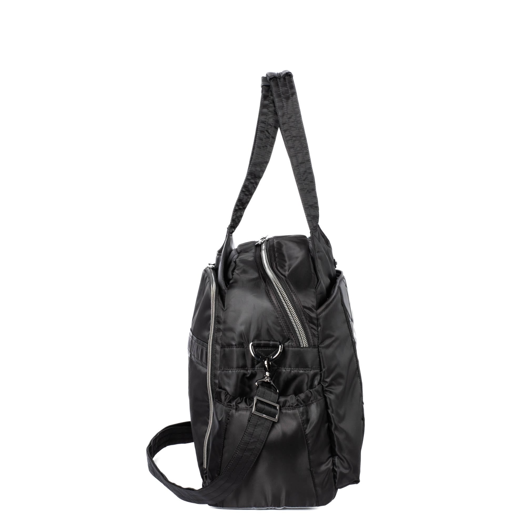 Pontoon 2 Overnight Bag - BLACK ICEPOP STITCH - Pontoon2_BlackIcePopStitch_03