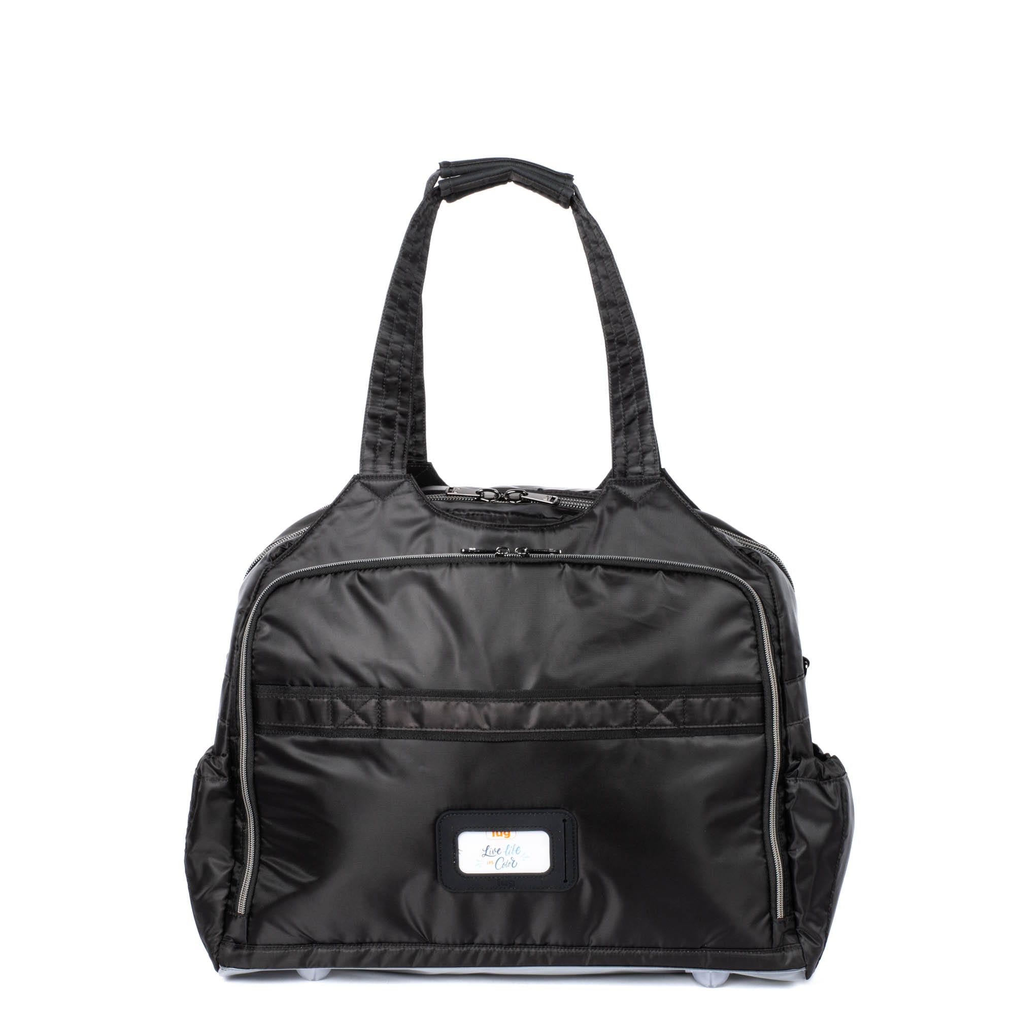 Pontoon 2 Overnight Bag - BLACK ICEPOP STITCH - Pontoon2_BlackIcePopStitch_04