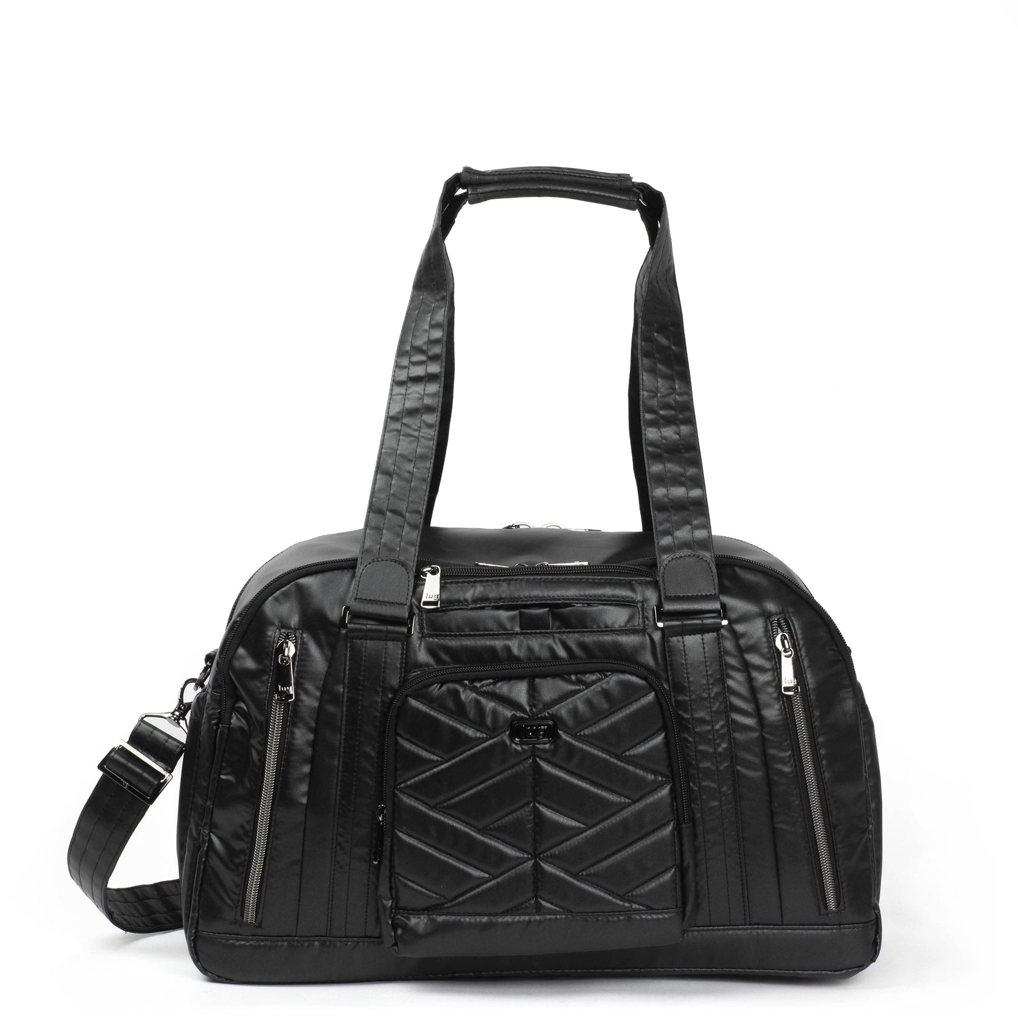 Propeller 2 Overnight Bag - METALLIC BLACK - Propeller2Duffel_MetallicBlack_01