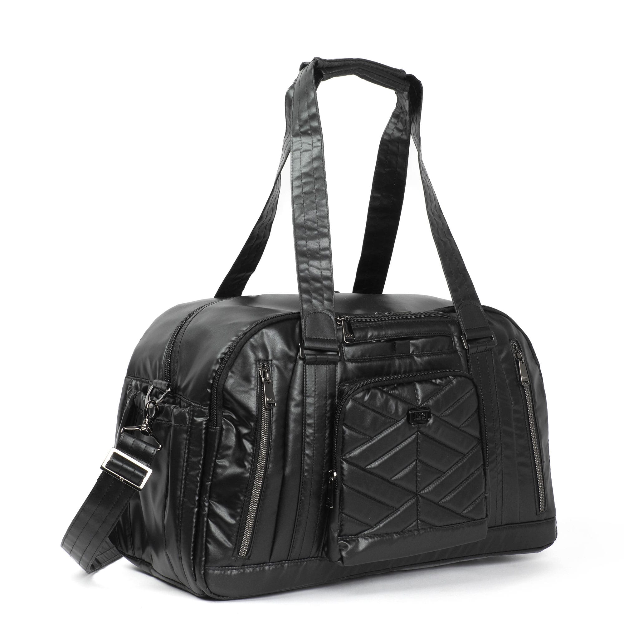 Propeller 2 Overnight Bag - METALLIC BLACK - Propeller2Duffel_MetallicBlack_02
