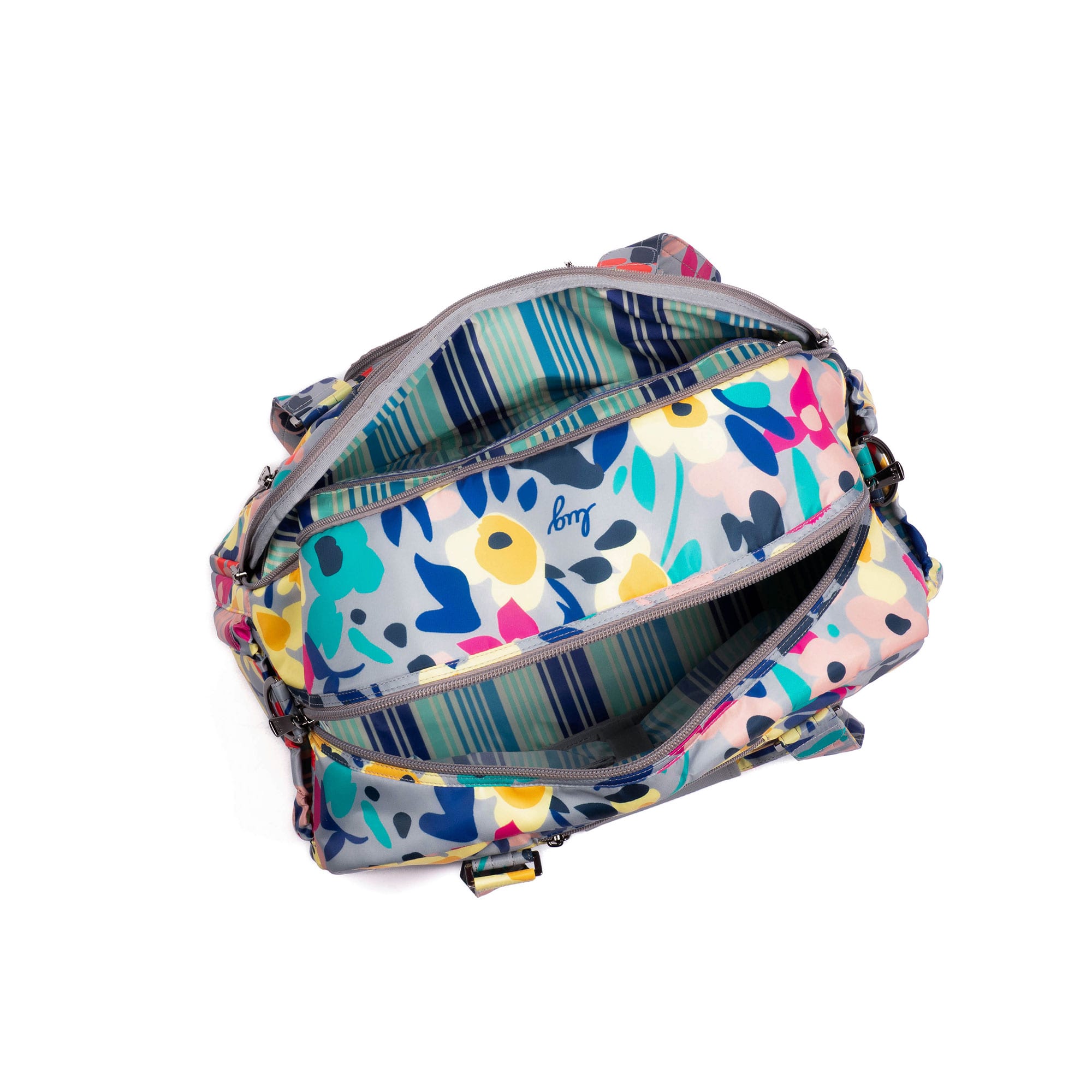 Propeller 2 Overnight Bag - WILDFLOWER MULTI - Propeller2Duffel_WildflowerMulti_05