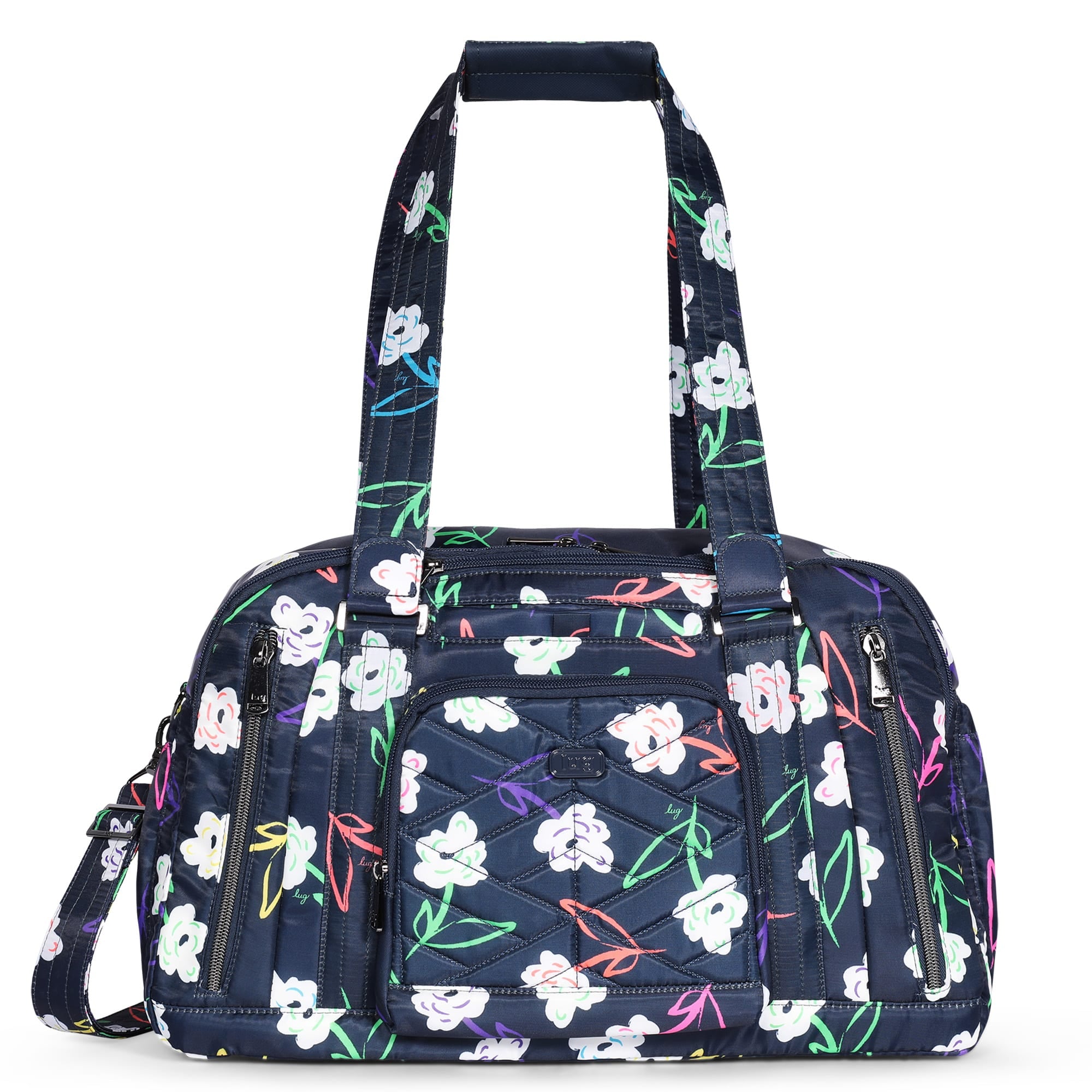 Propeller 2 Overnight Bag - BRIGHT FLORAL - Propeller2_BrightFloral_01