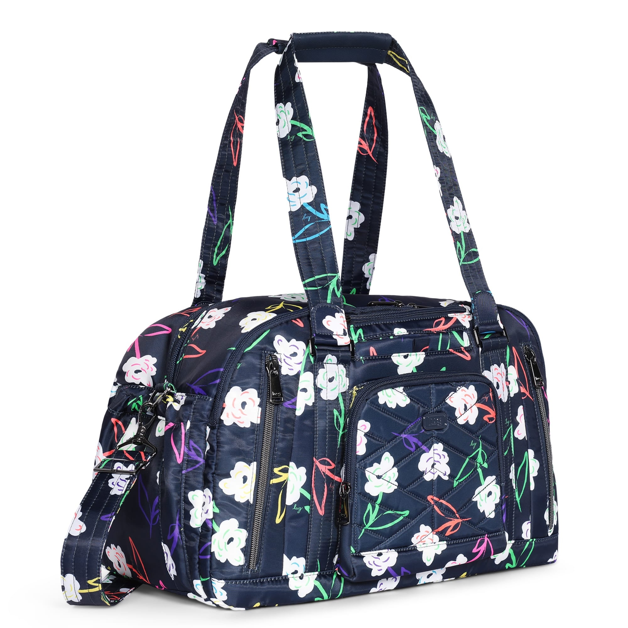 Propeller 2 Overnight Bag - BRIGHT FLORAL - Propeller2_BrightFloral_02