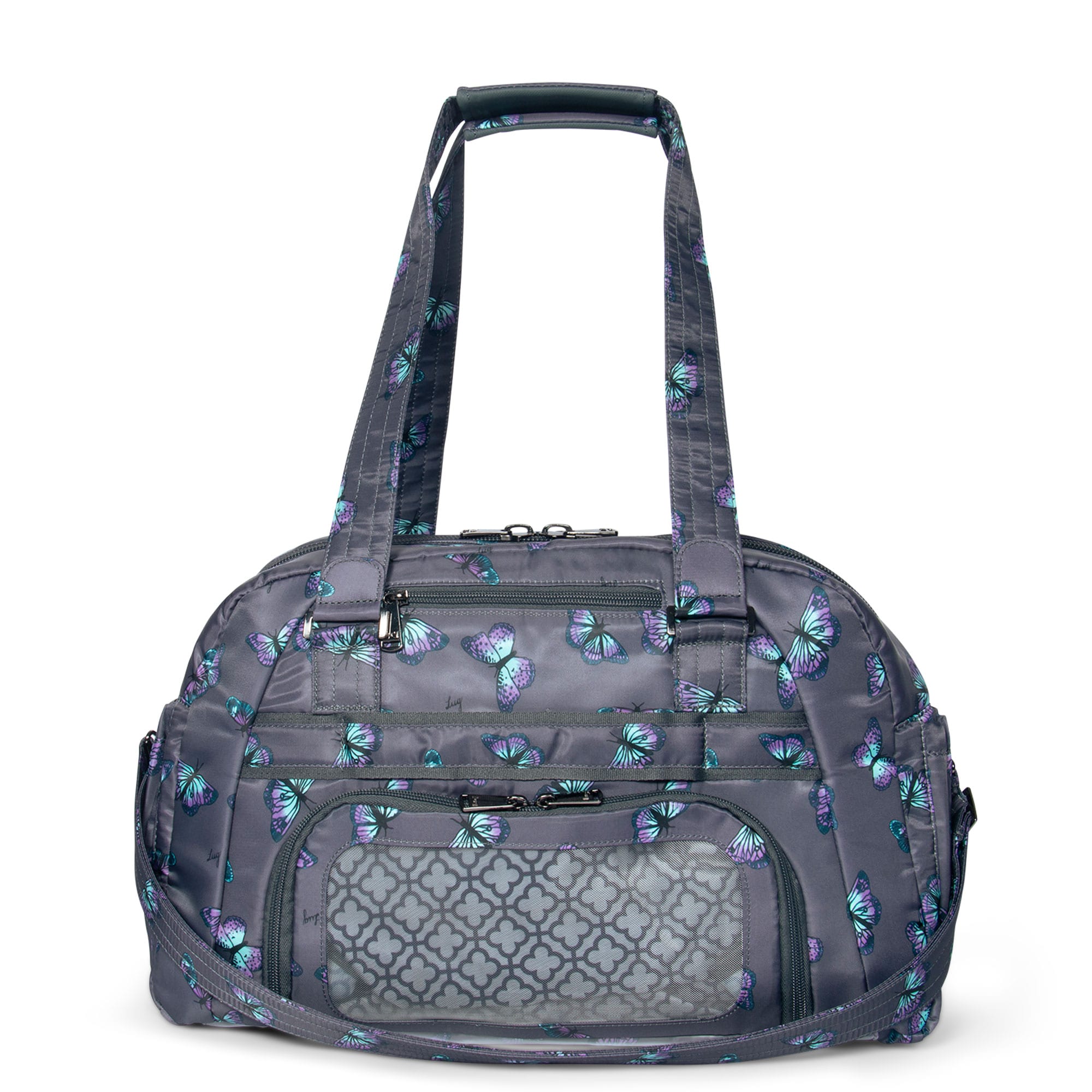 Propeller 2 Overnight Bag - BUTTERFLY GREY - Propeller2_ButterflyGrey_04