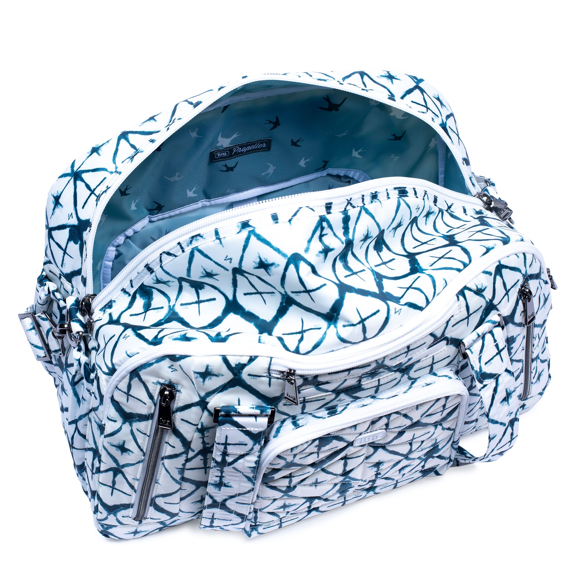 Propeller 2 Overnight Bag - DIAMOND WHITE - Propeller2_DiamondWhite_05