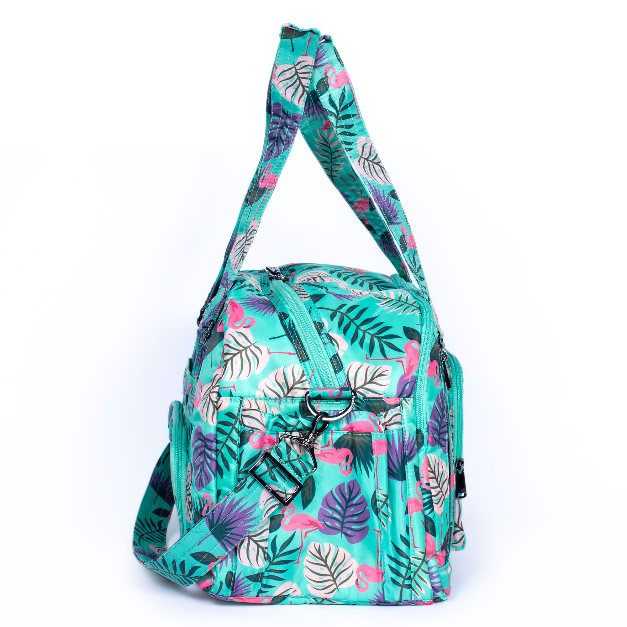 Propeller 2 Overnight Bag - FLAMINGO MINT - Propeller2_FlamingoMint_03