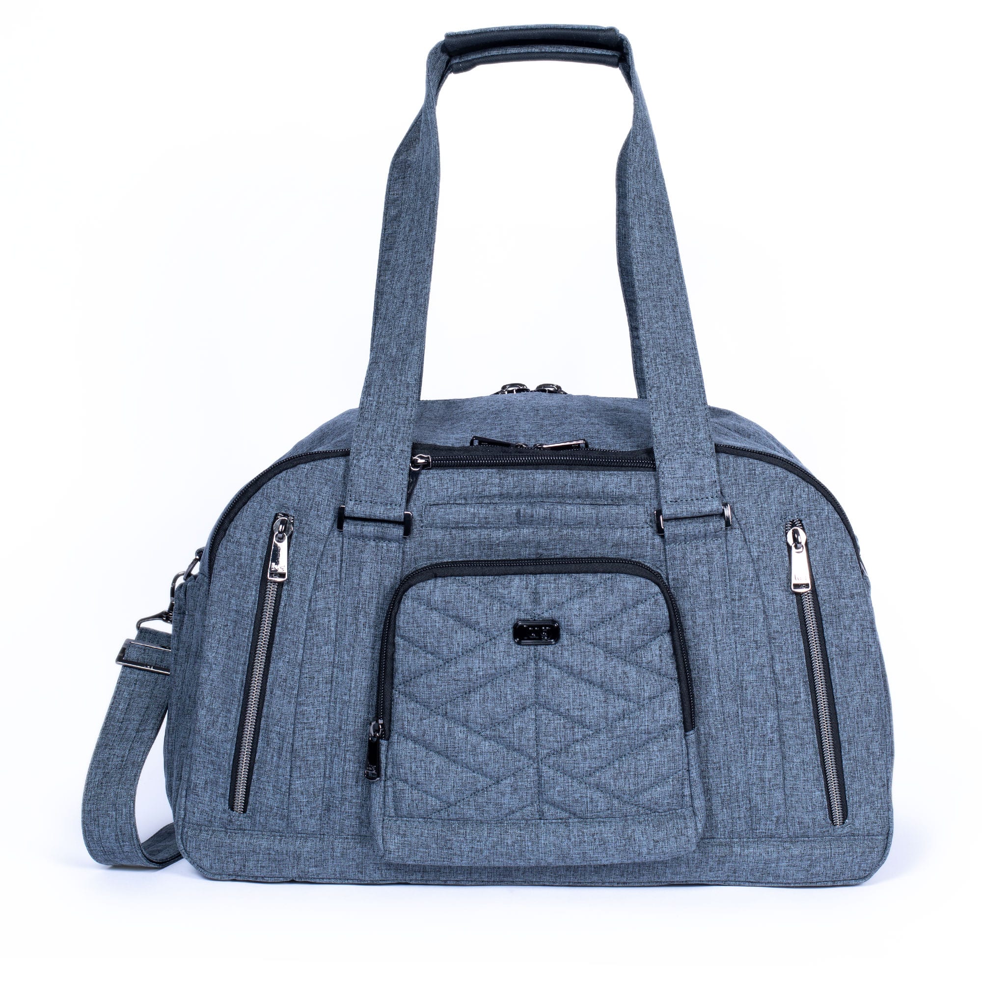 Propeller 2 Overnight Bag - HEATHER GREY - Propeller2_HRGrey_01