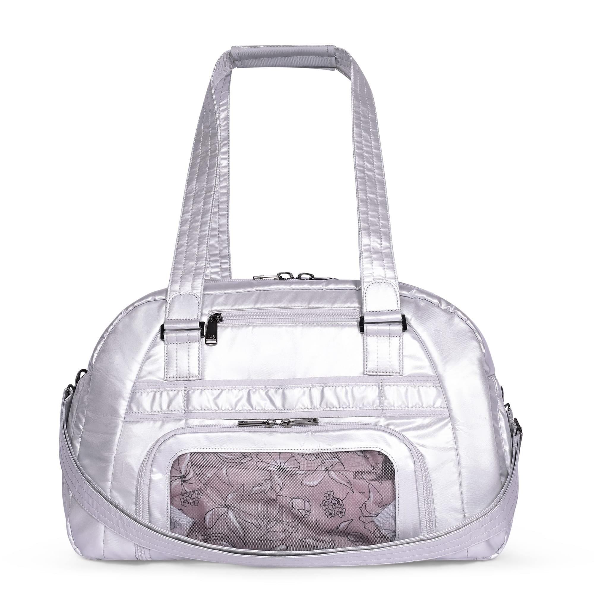 Propeller 2 Overnight Bag - METALLIC SILVER - Propeller2_MetallicSilver_04