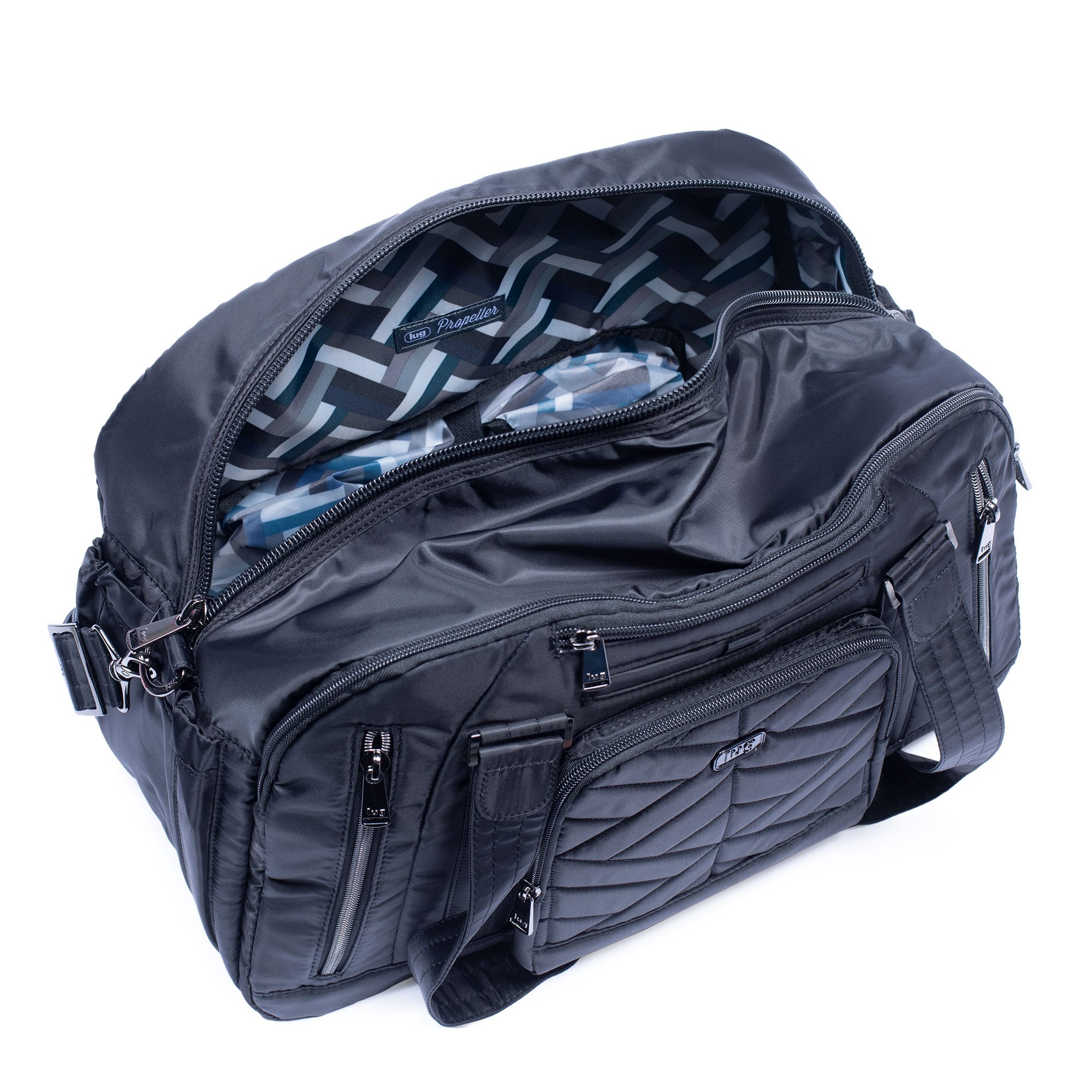 Propeller 2 Overnight Bag - MIDNIGHT BLACK - Propeller2_MidnightBlack_05