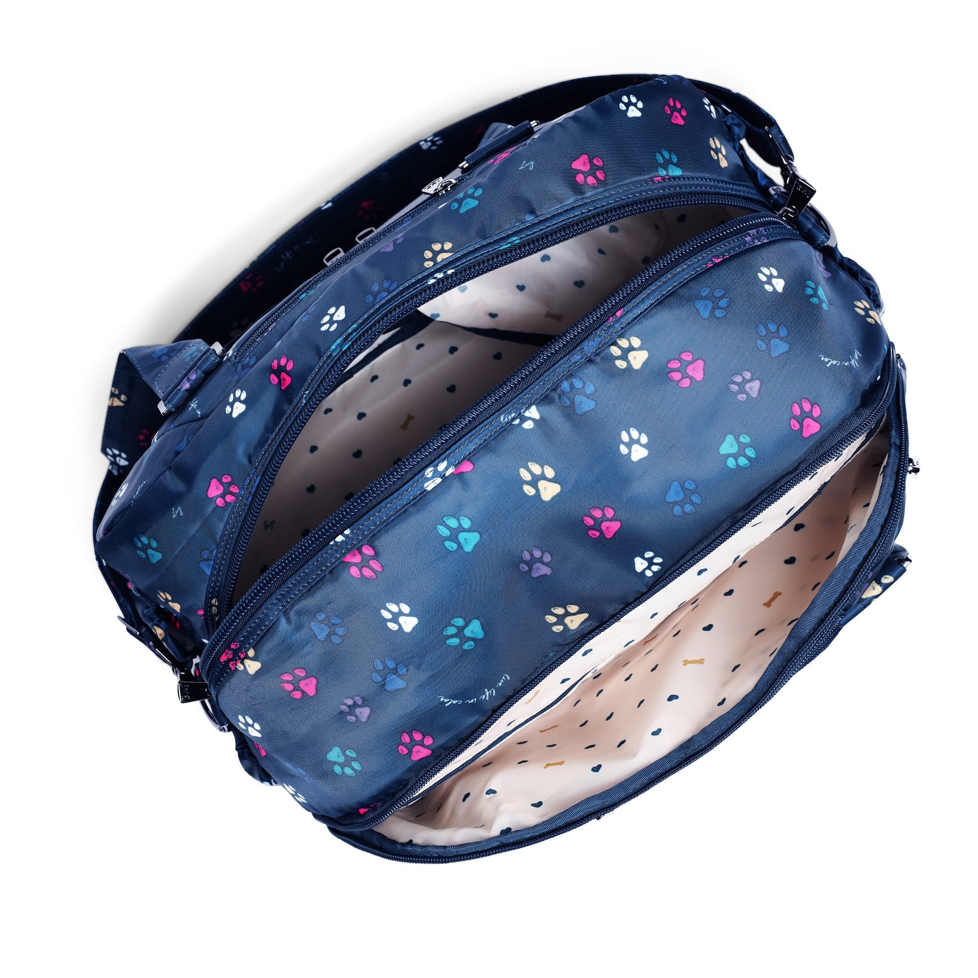 Propeller 2 Overnight Bag - PAWS NAVY - Propeller2_PawsNavy_05