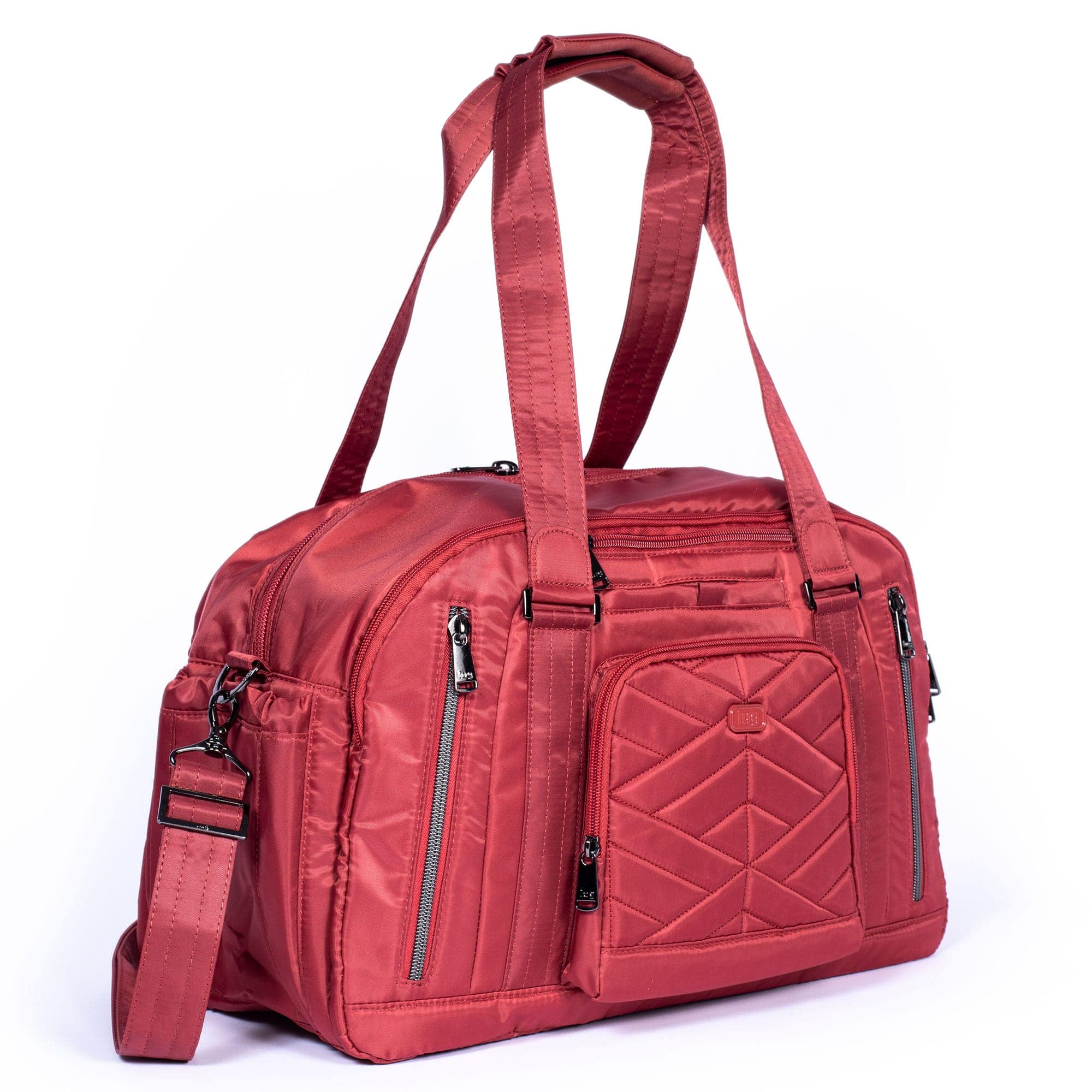 Propeller 2 Overnight Bag - ROSEWOOD RED - Propeller2_Rosewood_02c
