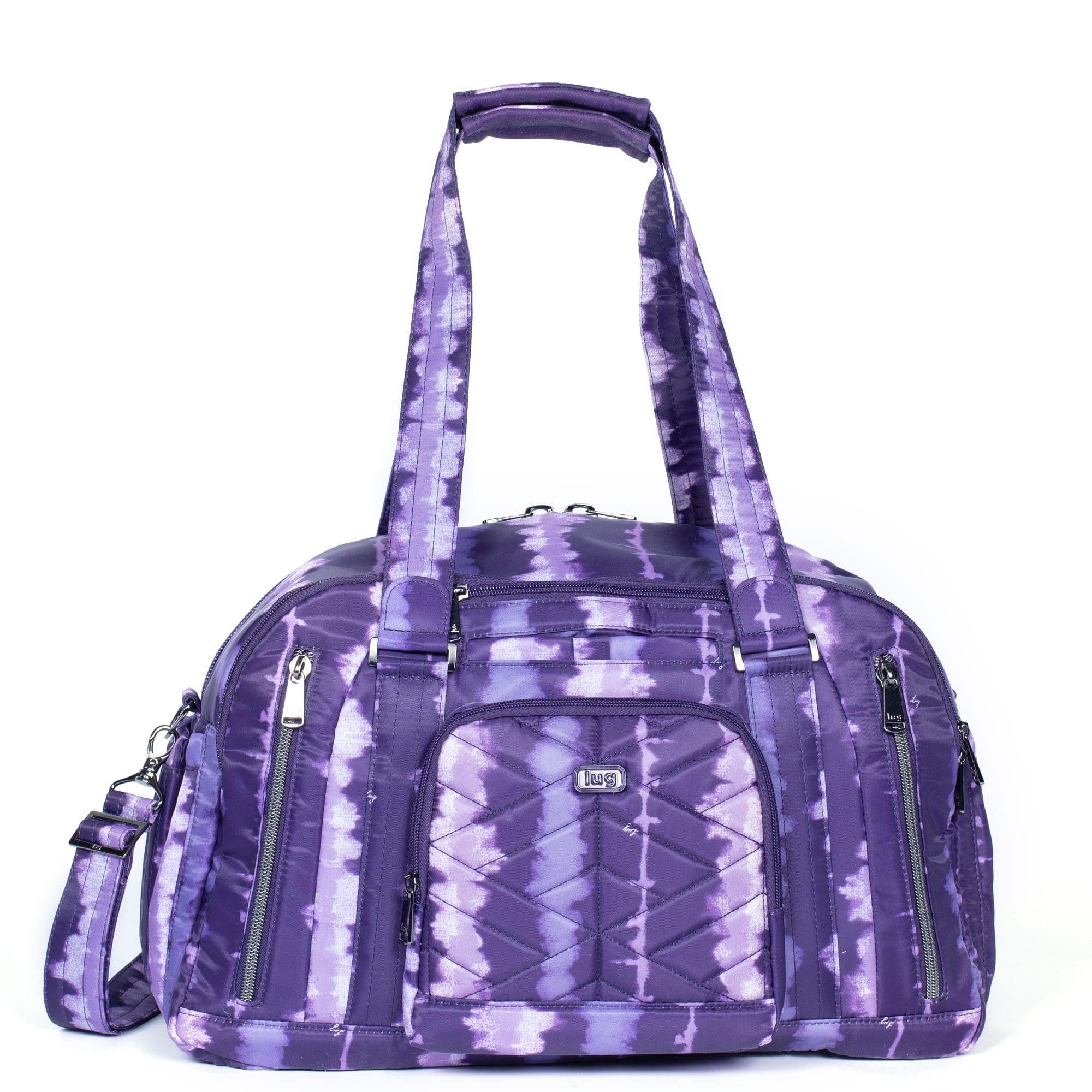 Propeller 2 Overnight Bag - SHIBORI PURPLE - Propeller2_ShiboriPurple_01