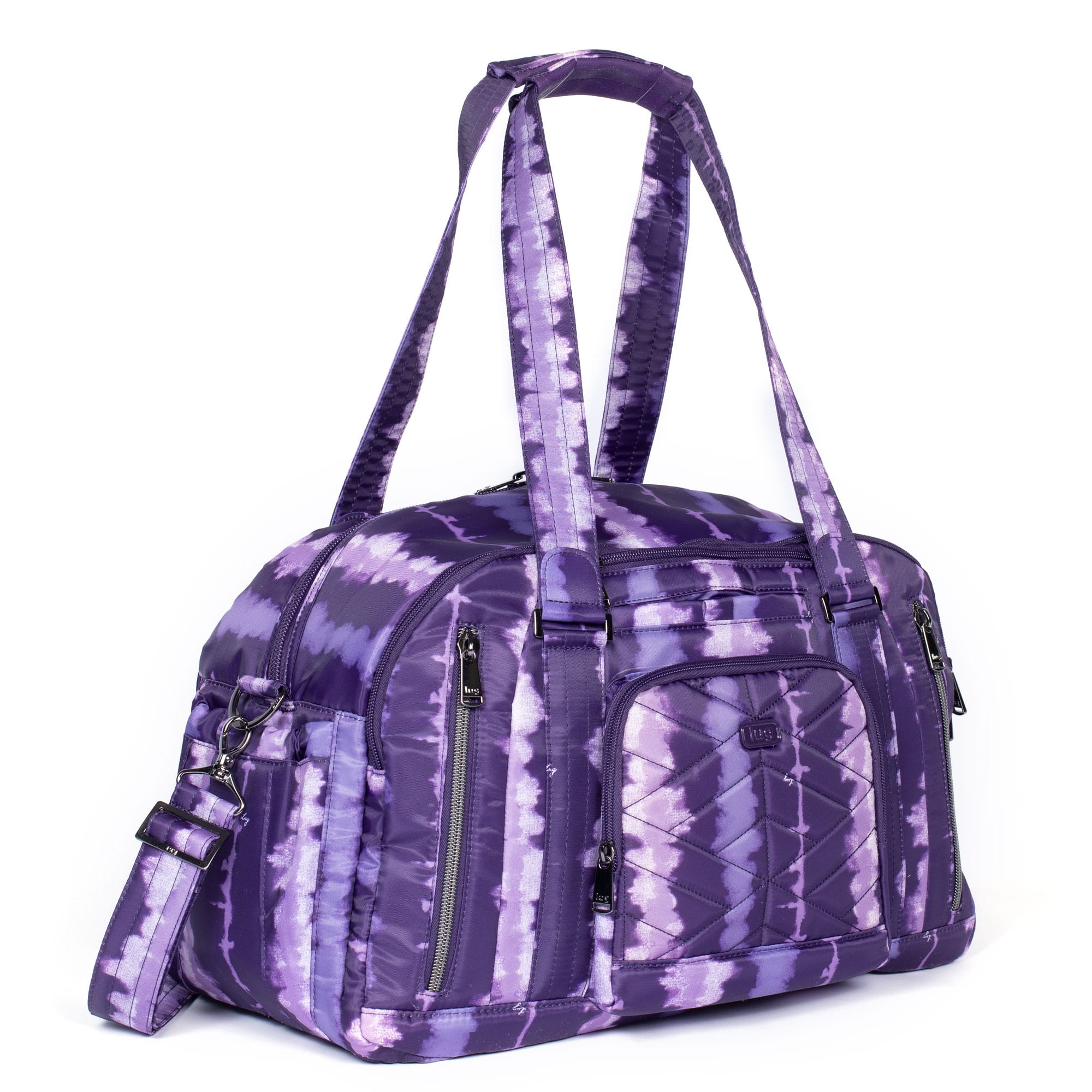Propeller 2 Overnight Bag - SHIBORI PURPLE - Propeller2_ShiboriPurple_02