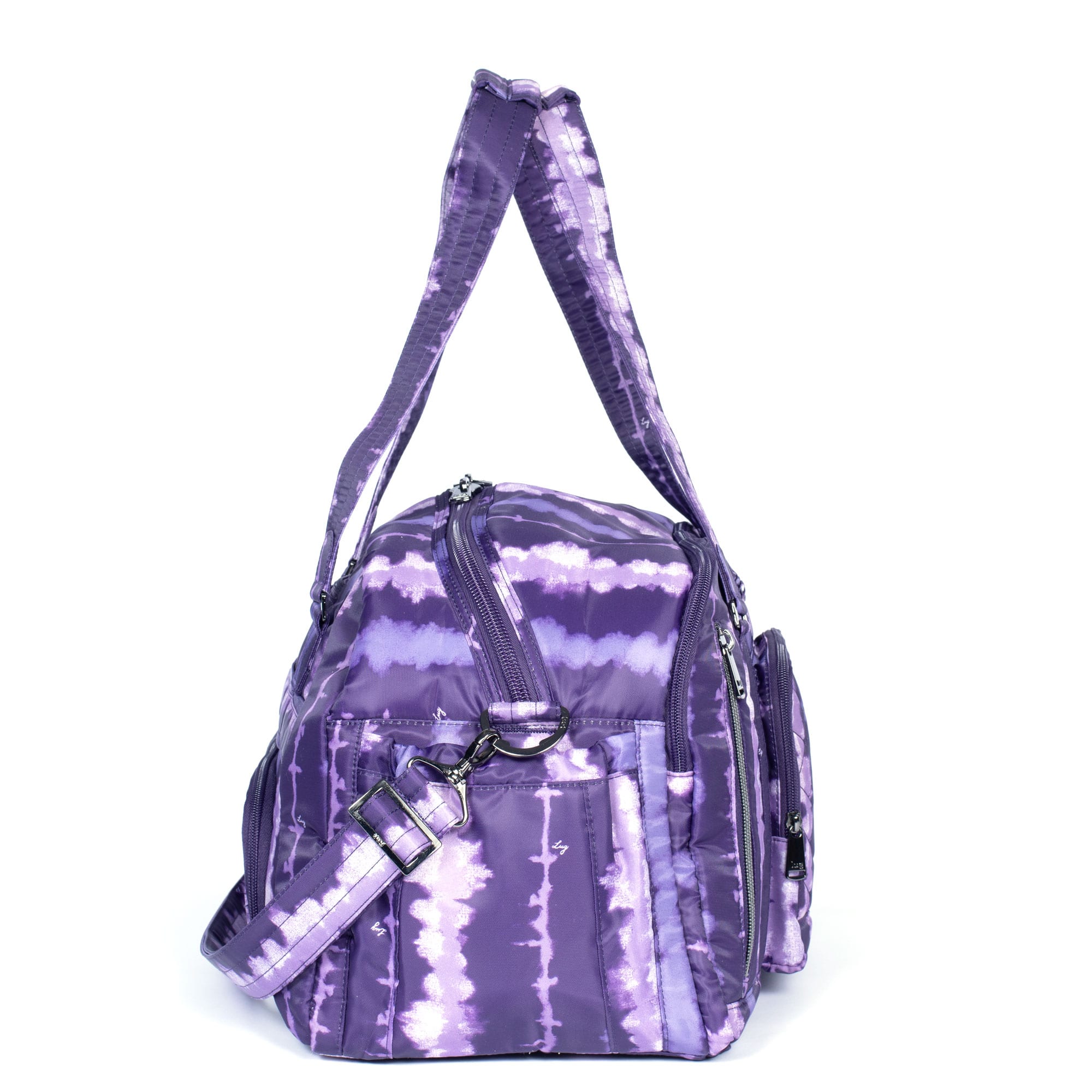 Propeller 2 Overnight Bag - SHIBORI PURPLE - Propeller2_ShiboriPurple_03