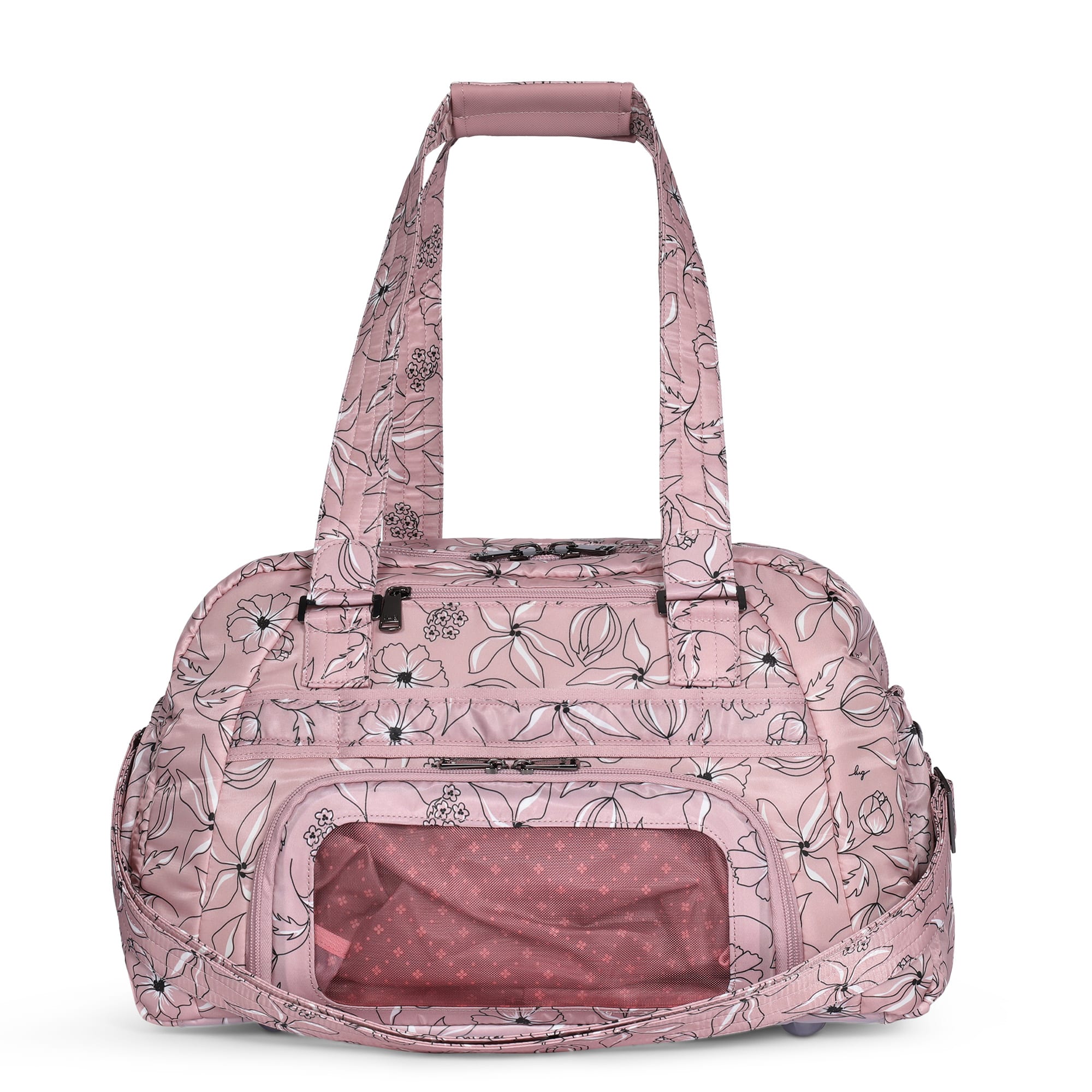 Propeller 2 Overnight Bag - SKETCH FLORAL BLUSH - Propeller2_SketchFloralBlush_04