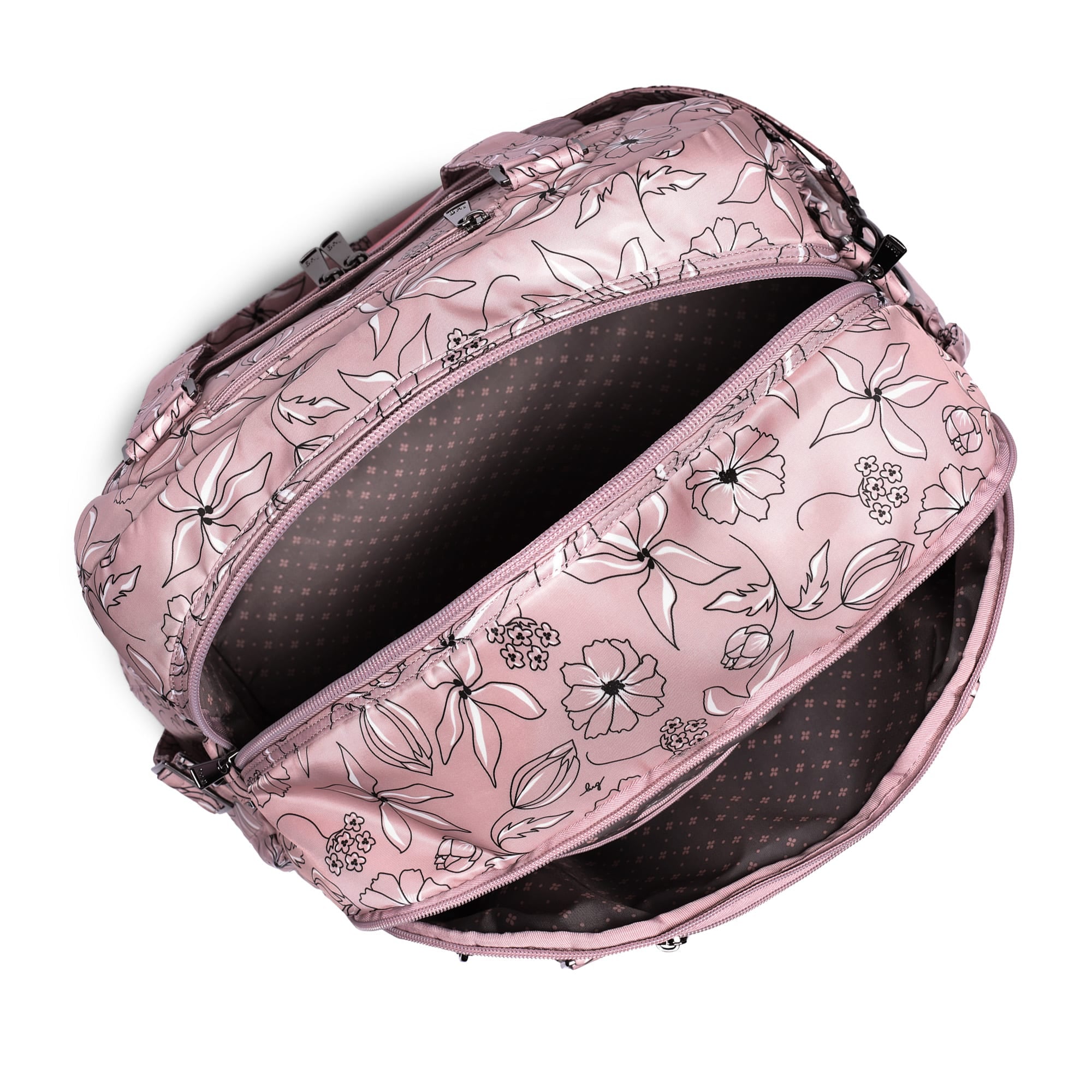 Propeller 2 Overnight Bag - SKETCH FLORAL BLUSH - Propeller2_SketchFloralBlush_05