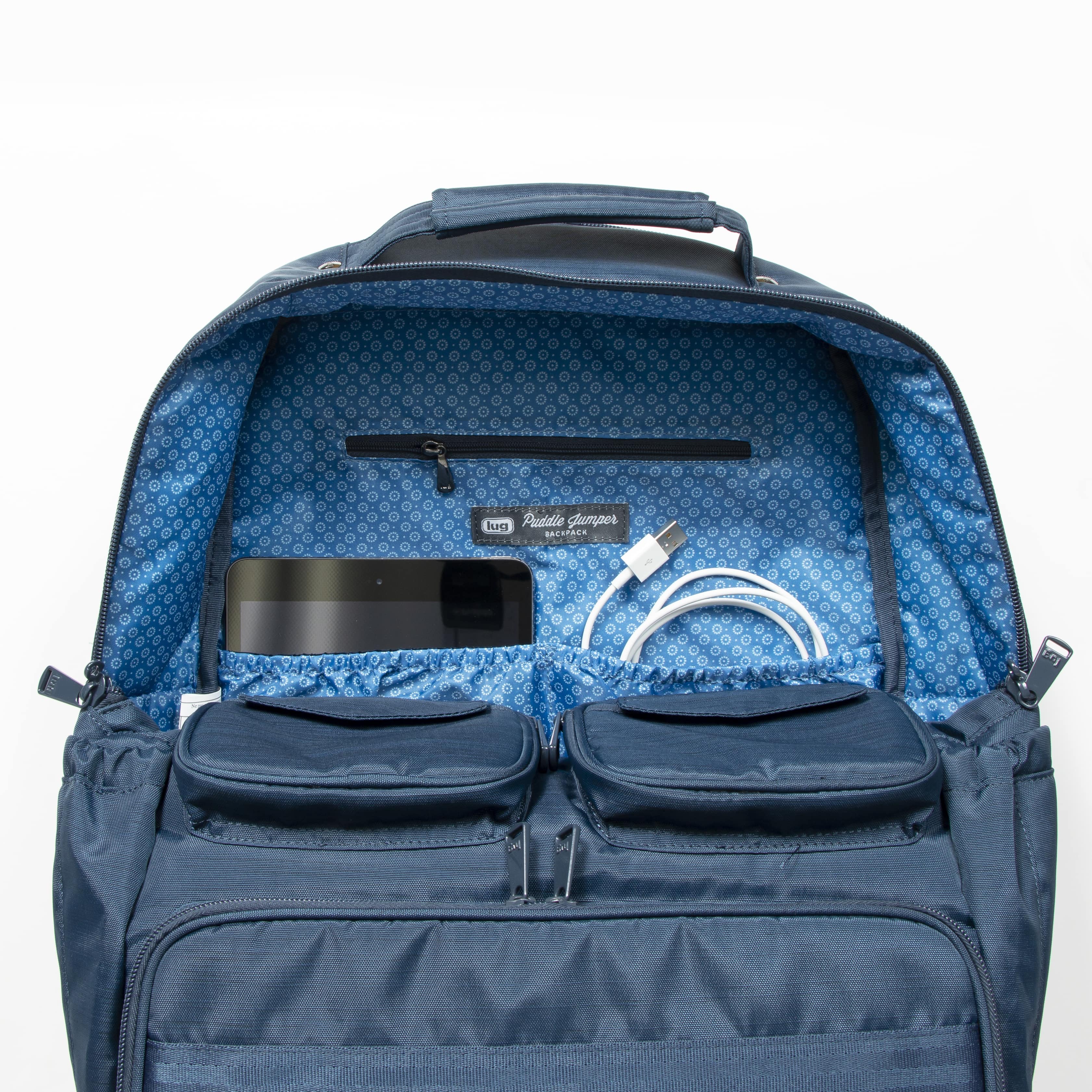 Puddle Jumper SE Backpack - - PuddleJumperBackpack2_BrushedNavy_06_a_a86403d1-00d0-4e06-bae8-ad5ab2a64b37