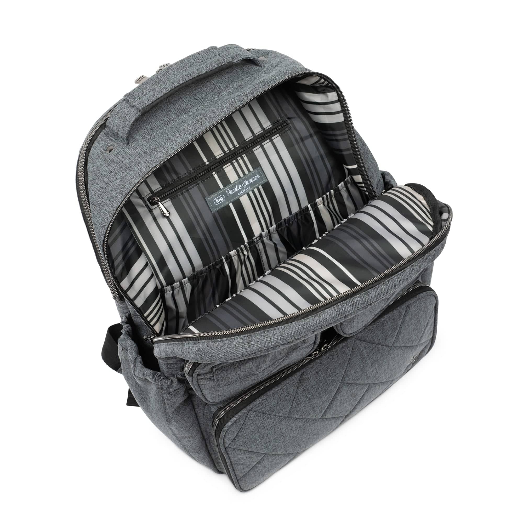 Puddle Jumper SE Backpack - - PuddleJumperBackpack_Heather_Black_05