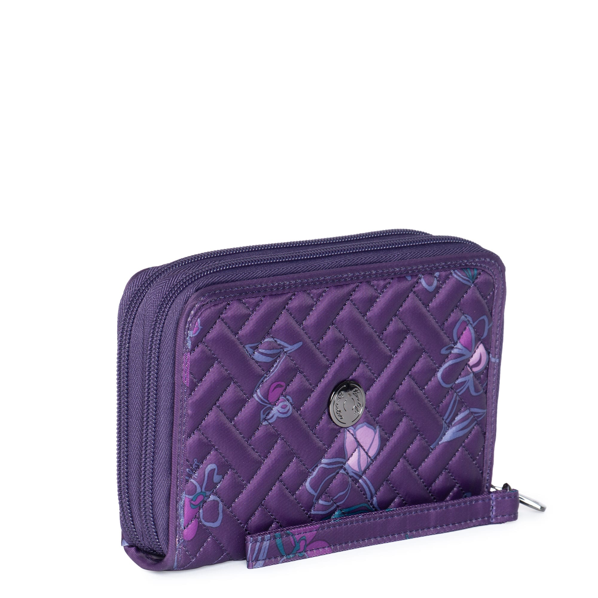 Quickstep Convertible Wallet - FLORET PURPLE - Quickstep_FloretPurple_02