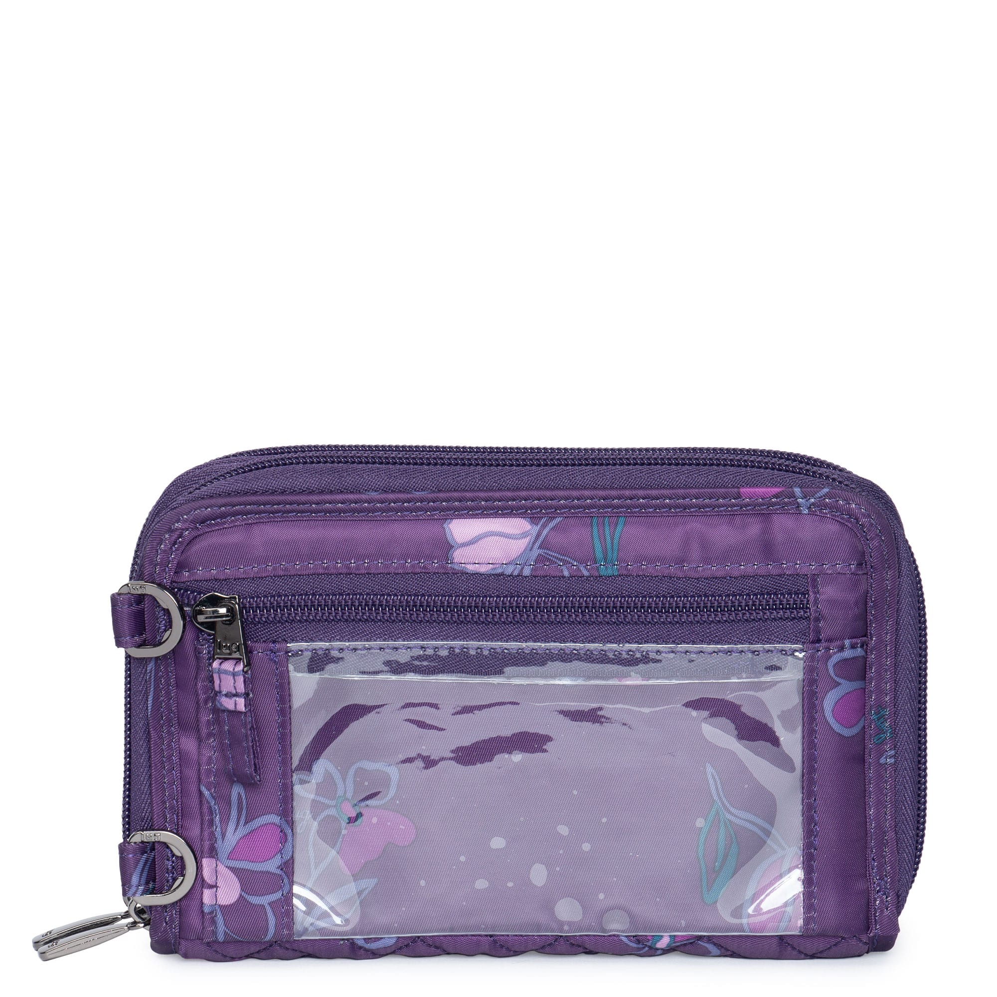 Quickstep Convertible Wallet - FLORET PURPLE - Quickstep_FloretPurple_04