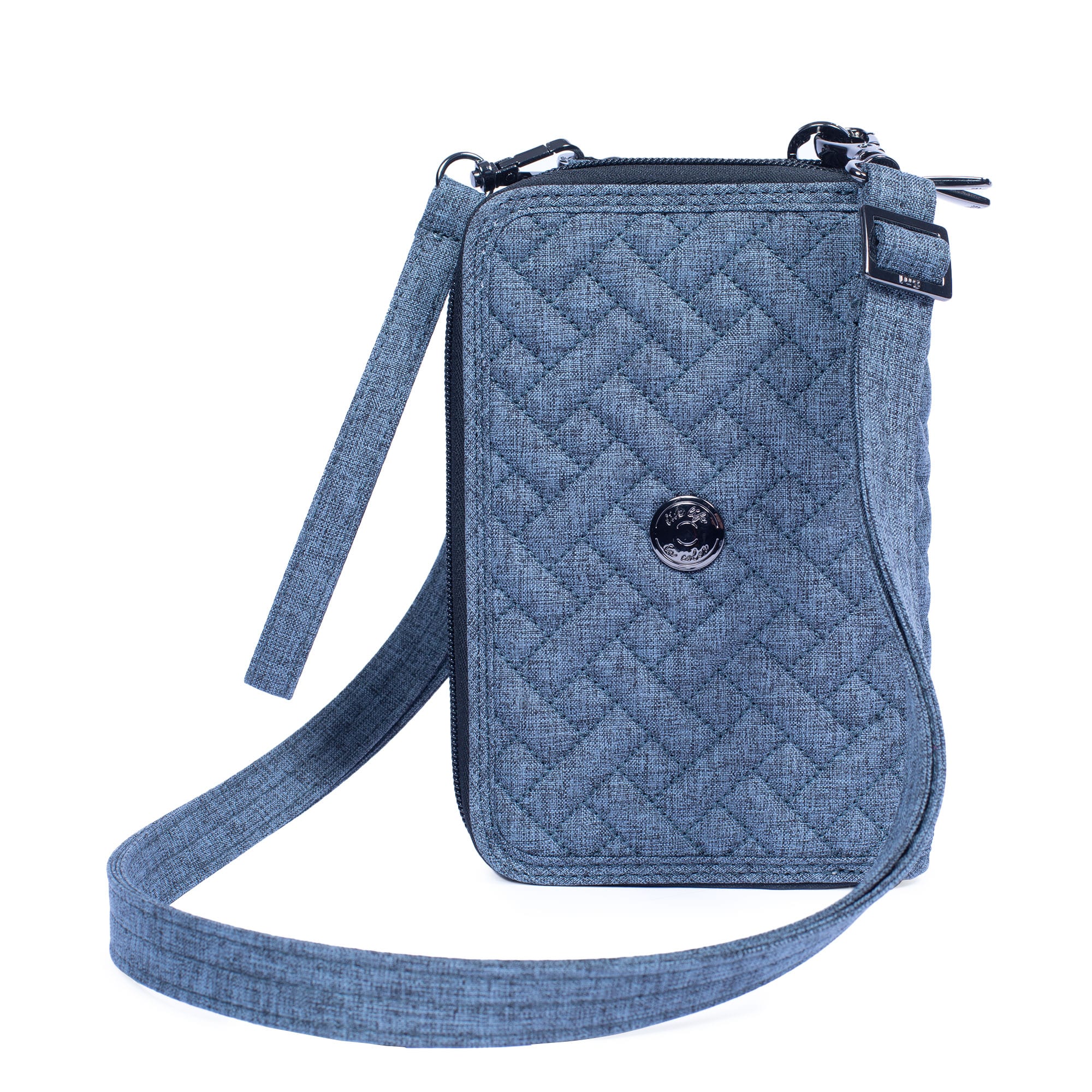 Quickstep Convertible Wallet - HEATHER GREY - Quickstep_HRGrey_01b