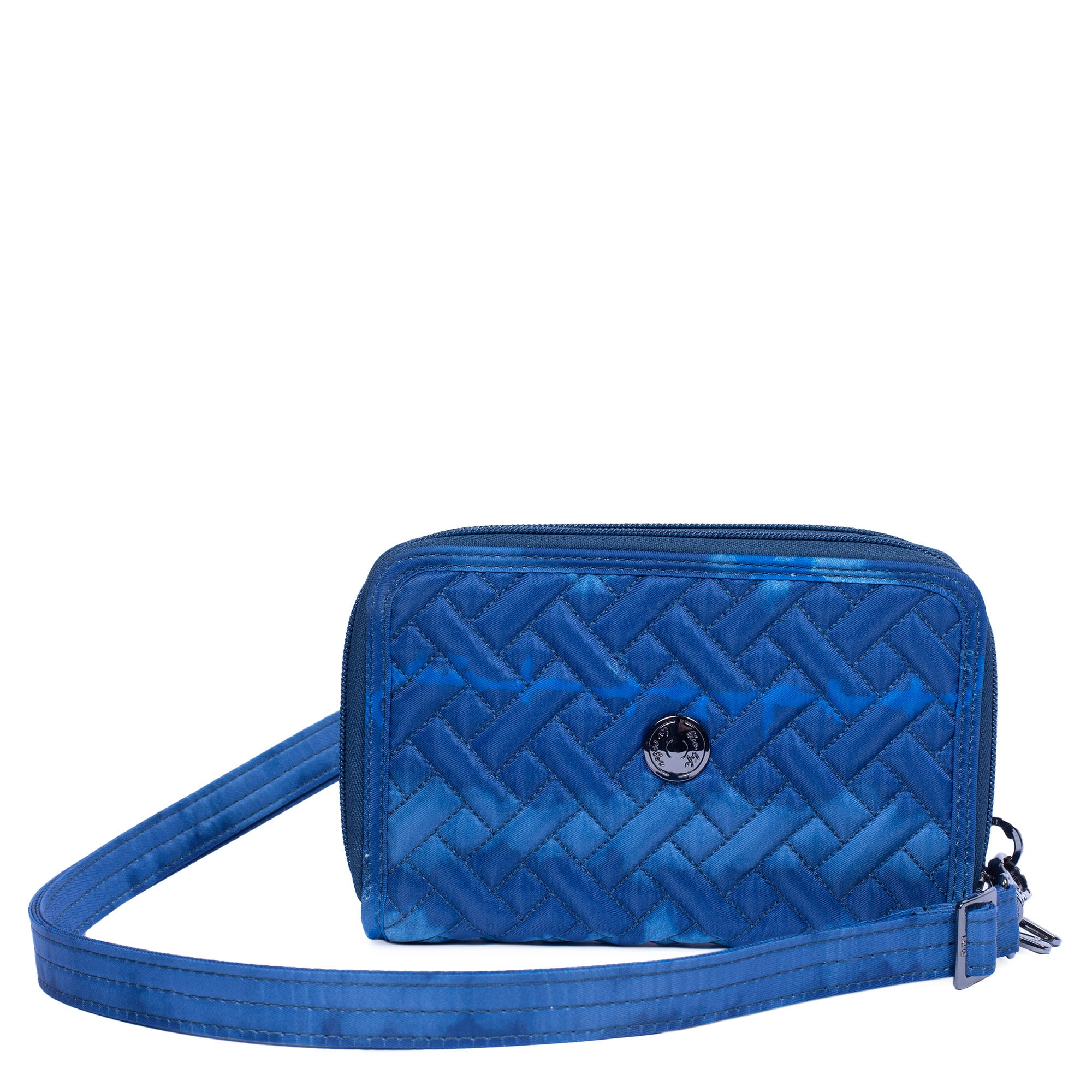 Quickstep Convertible Wallet - SHIBORI BLUE - Quickstep_ShiboriBlue_01a
