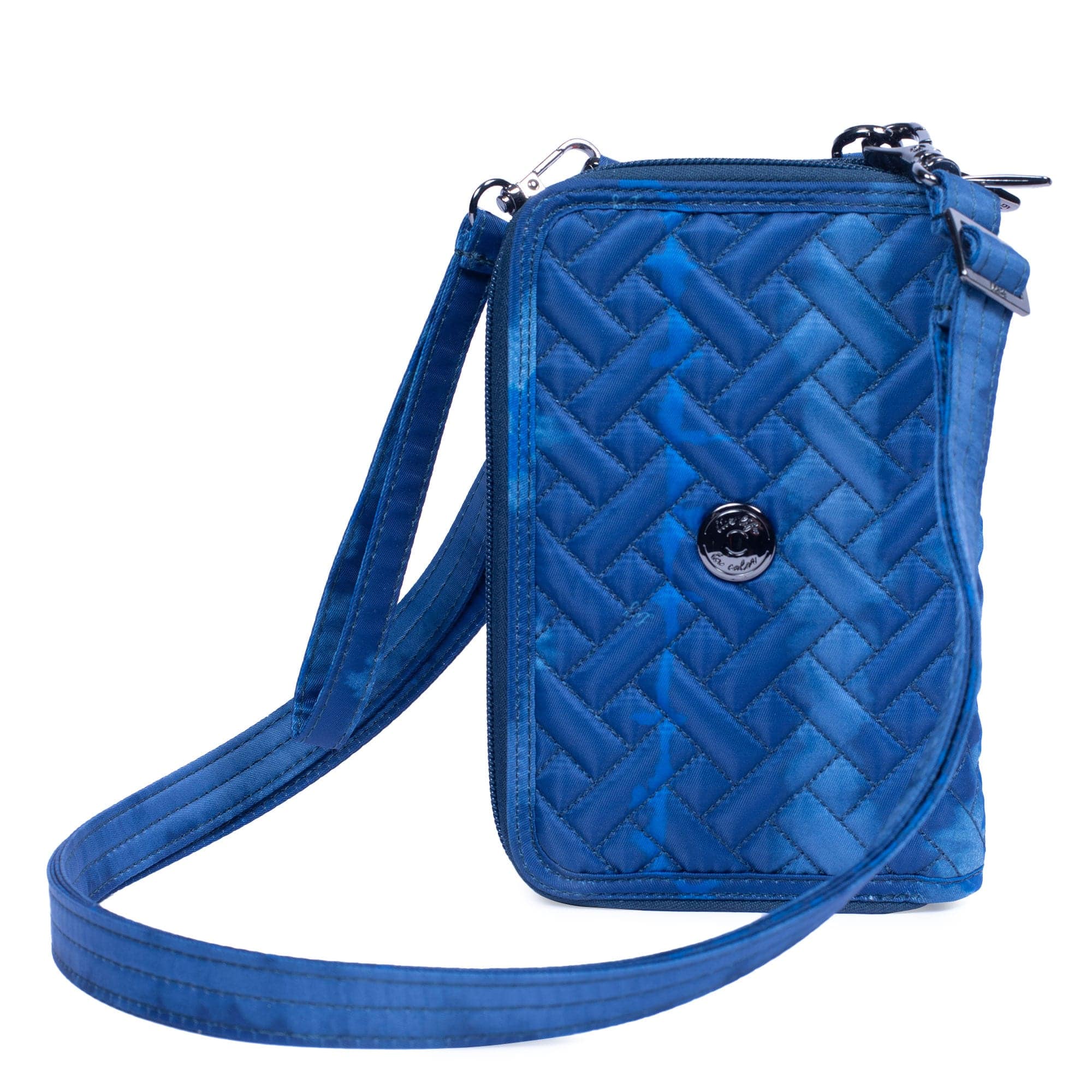 Quickstep Convertible Wallet - SHIBORI BLUE - Quickstep_ShiboriBlue_01b