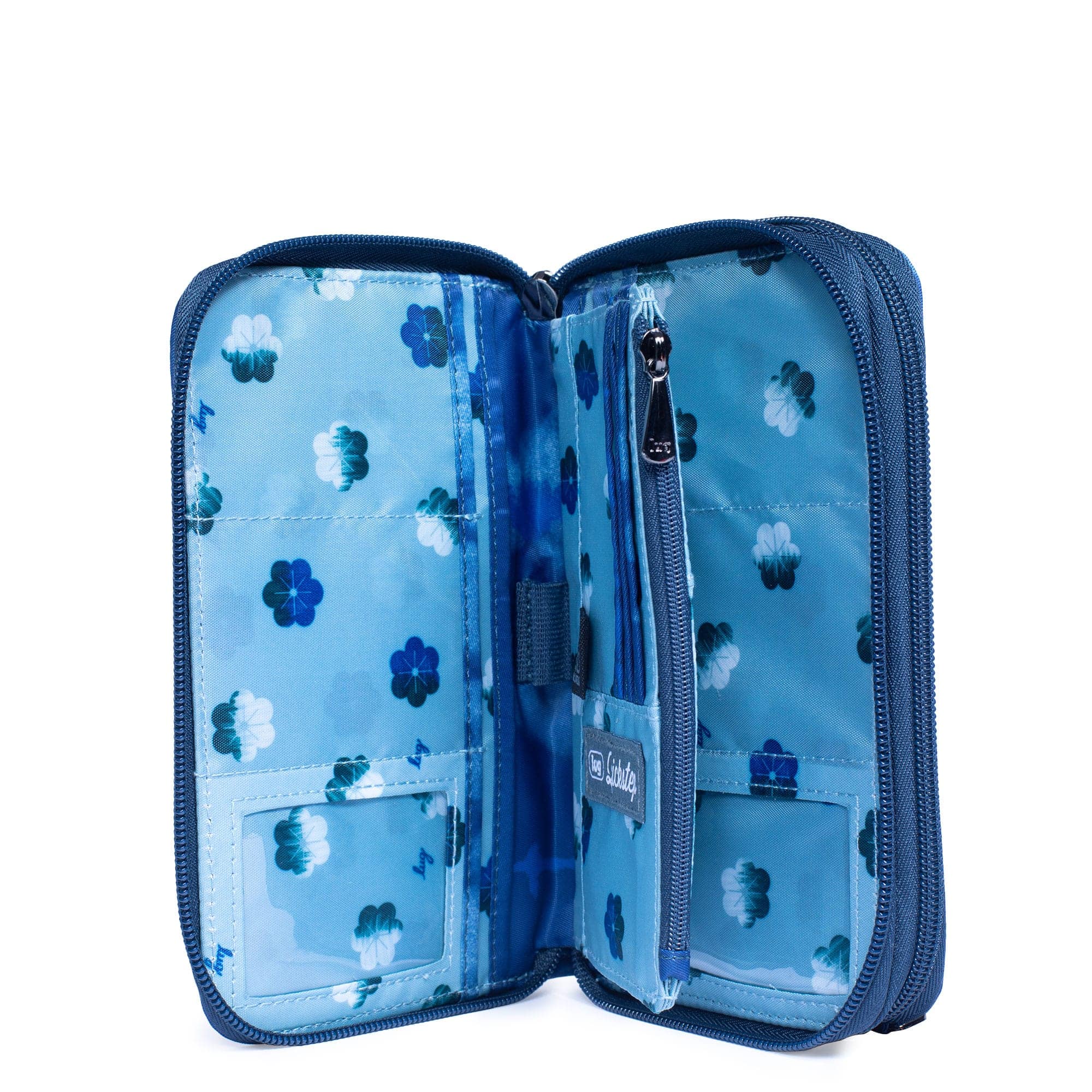 Quickstep Convertible Wallet - SHIBORI BLUE - Quickstep_ShiboriBlue_05