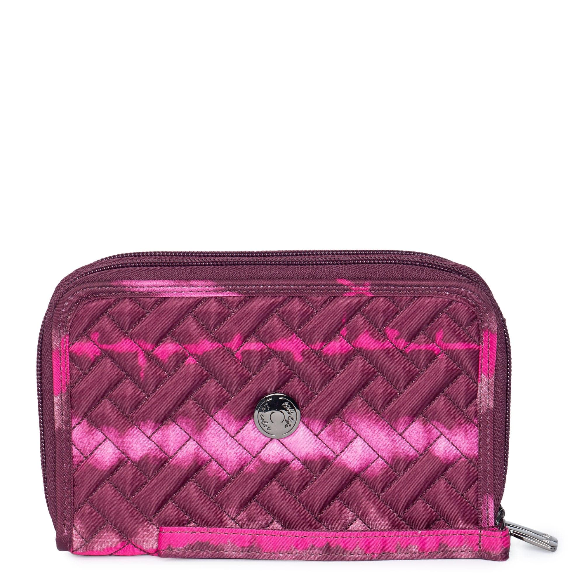 Quickstep Convertible Wallet - SHIBORI WINE - Quickstep_ShiboriWine_01