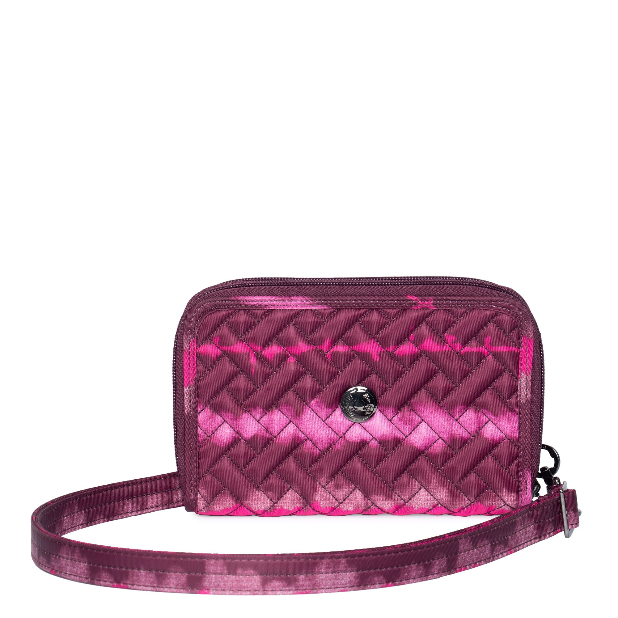 Quickstep Convertible Wallet - SHIBORI WINE - Quickstep_ShiboriWine_01a