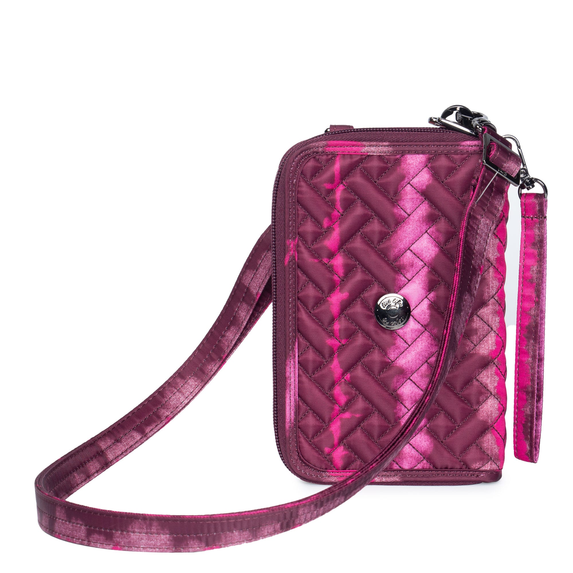 Quickstep Convertible Wallet - SHIBORI WINE - Quickstep_ShiboriWine_01b